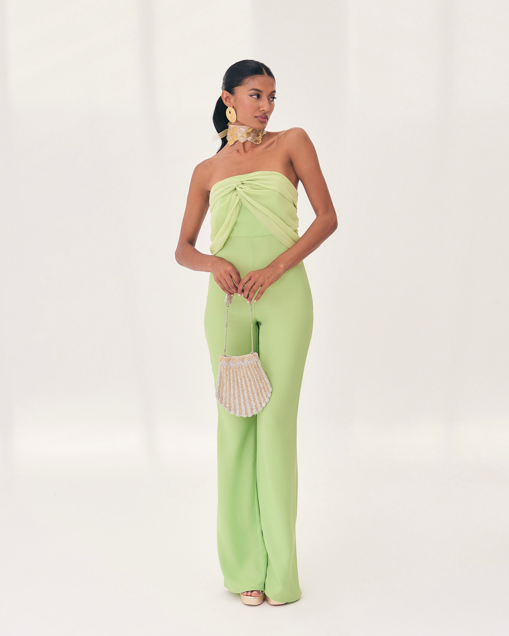 Romeo Celadon Jumpsuit