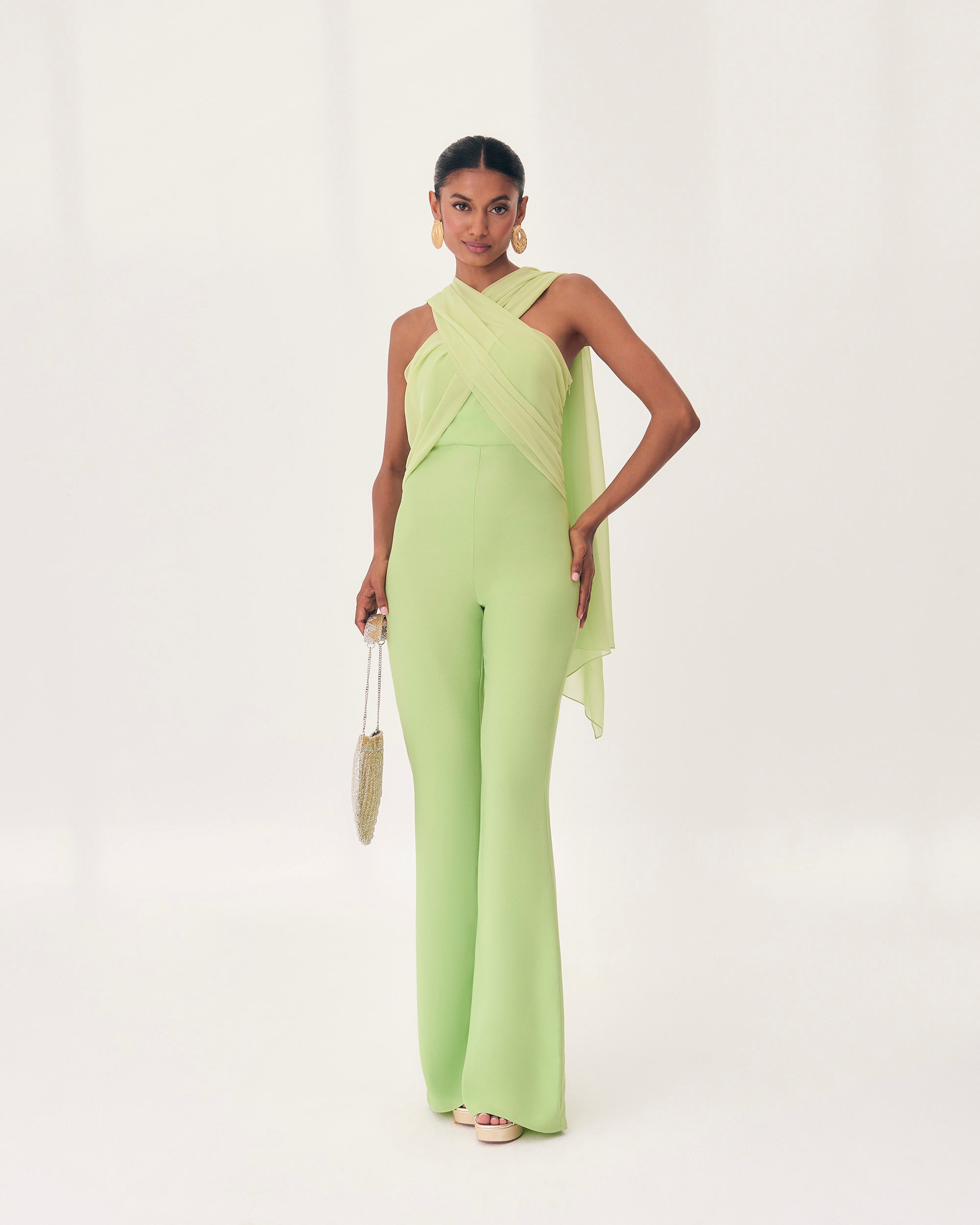 Romeo Celadon Jumpsuit