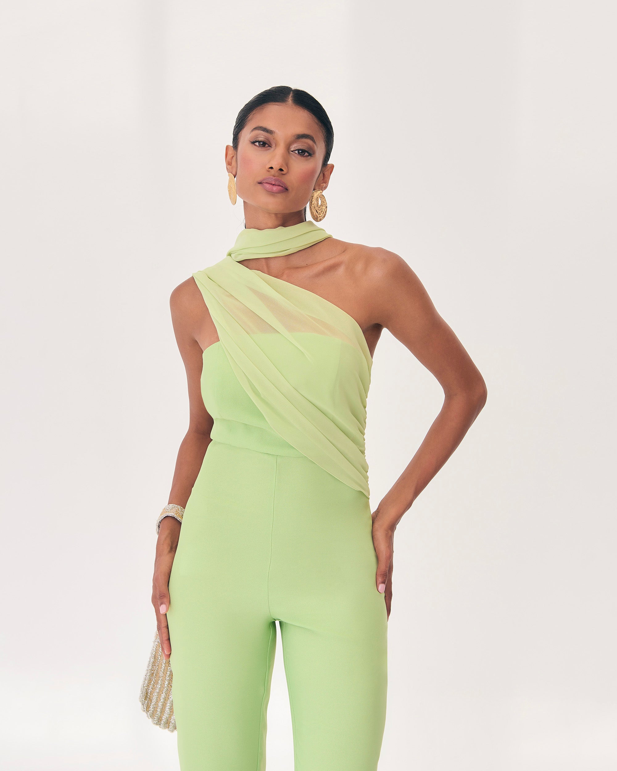Romeo Celadon Jumpsuit