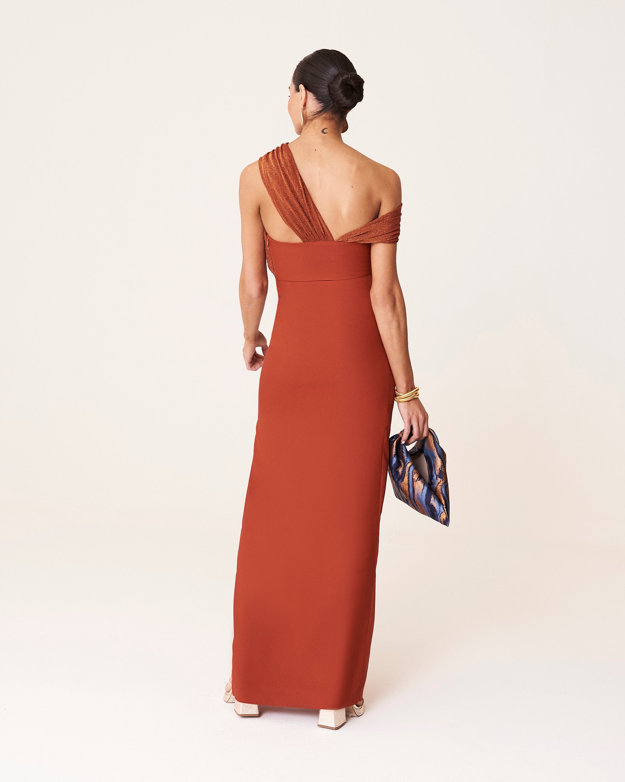 Eclipse Terracotta Dress