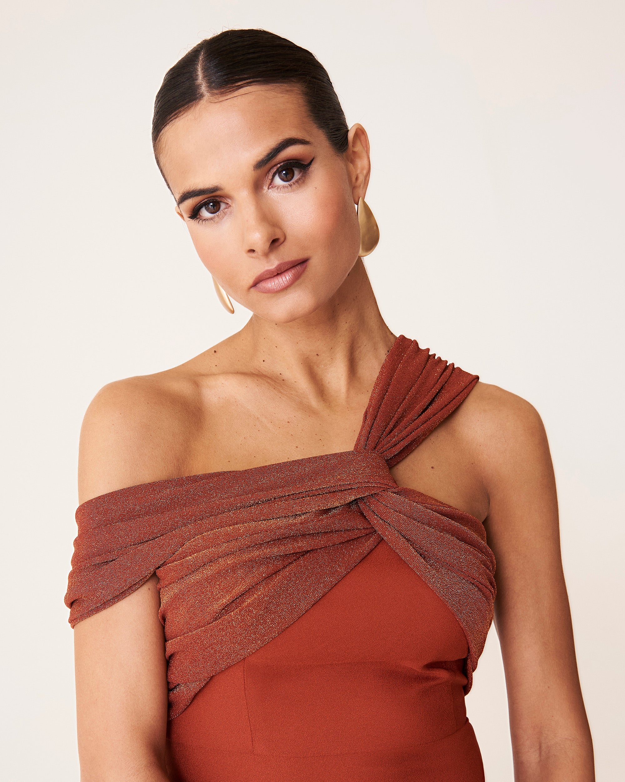 Eclipse Terracotta Dress