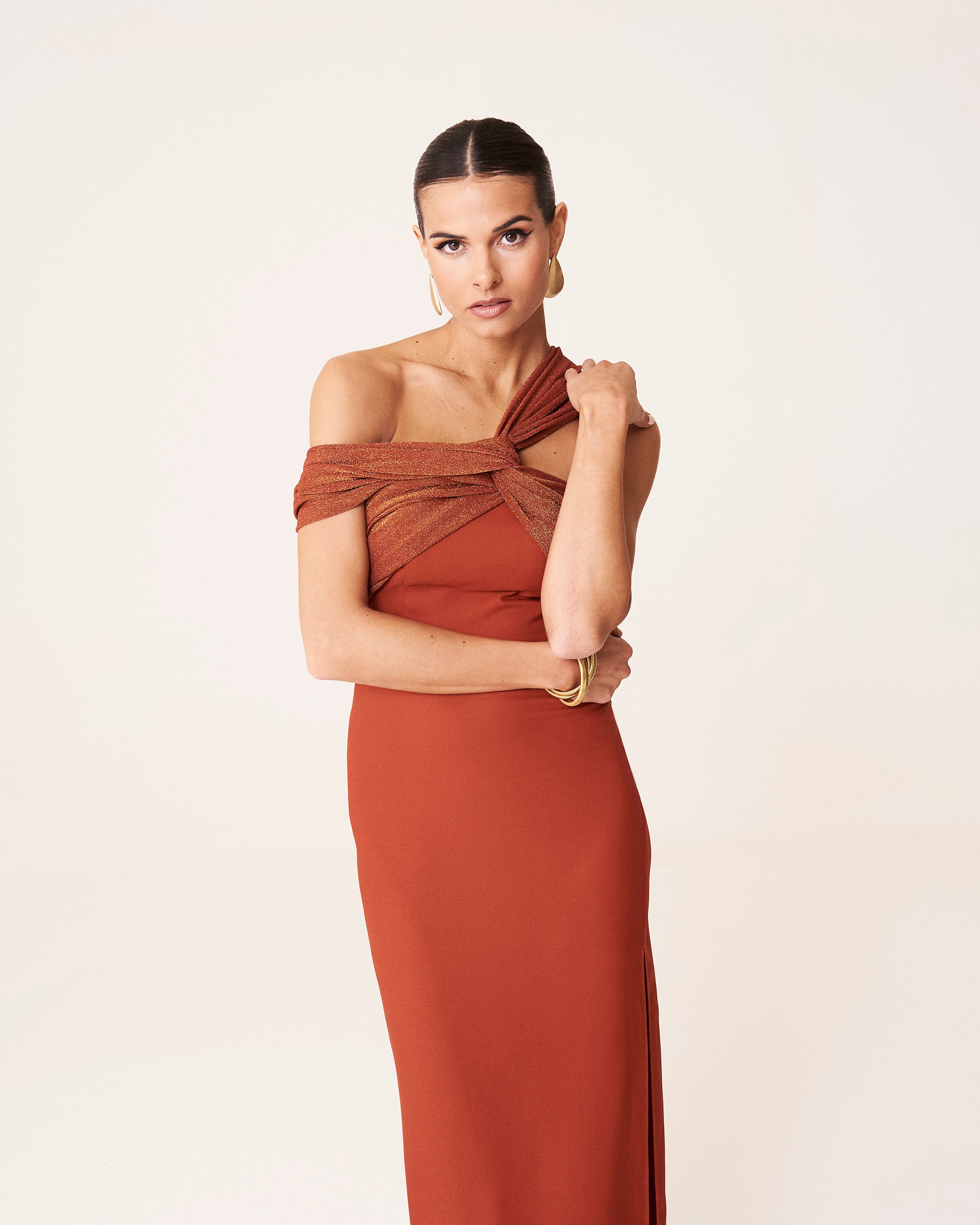 Eclipse Terracotta Dress
