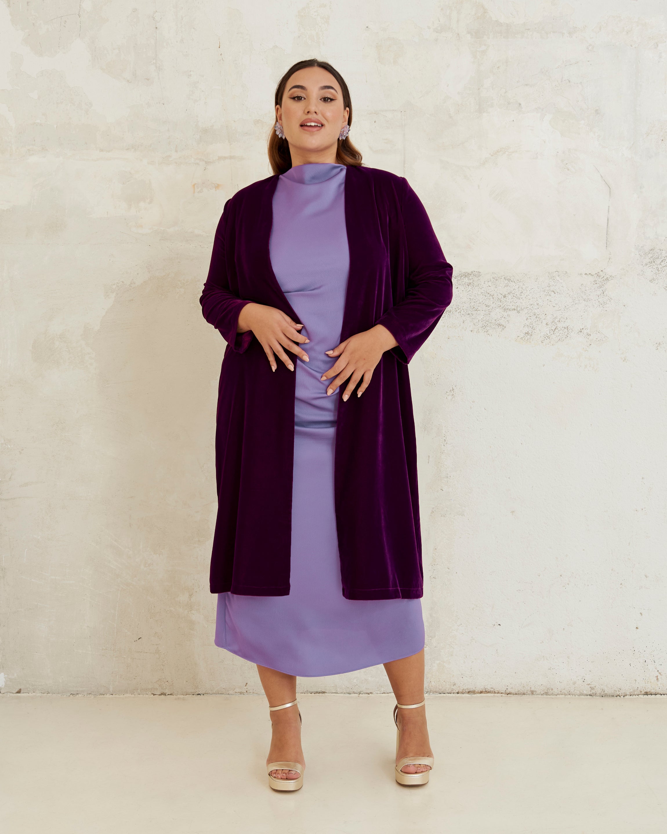 Manteau Venus Violet