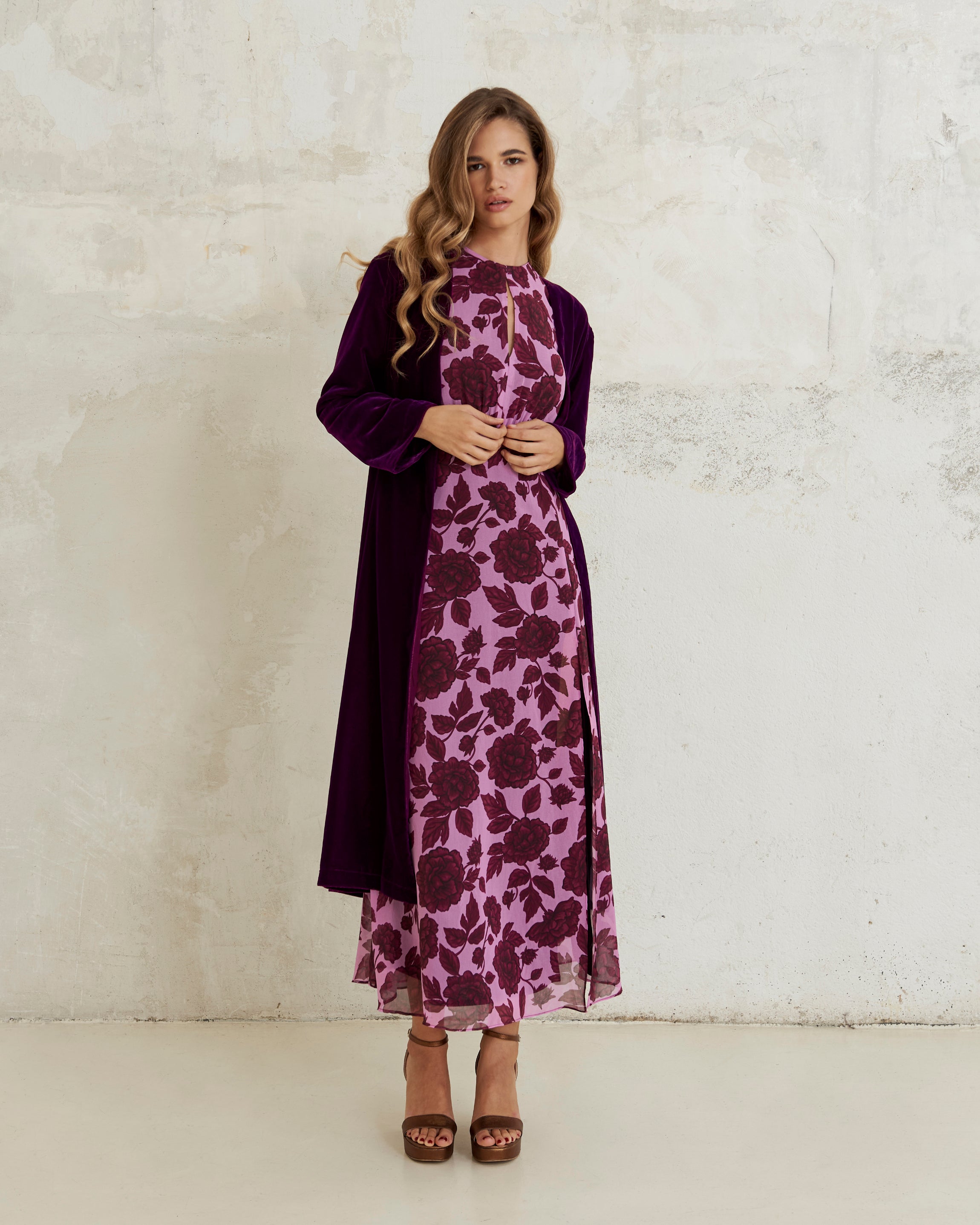 Manteau Venus Violet