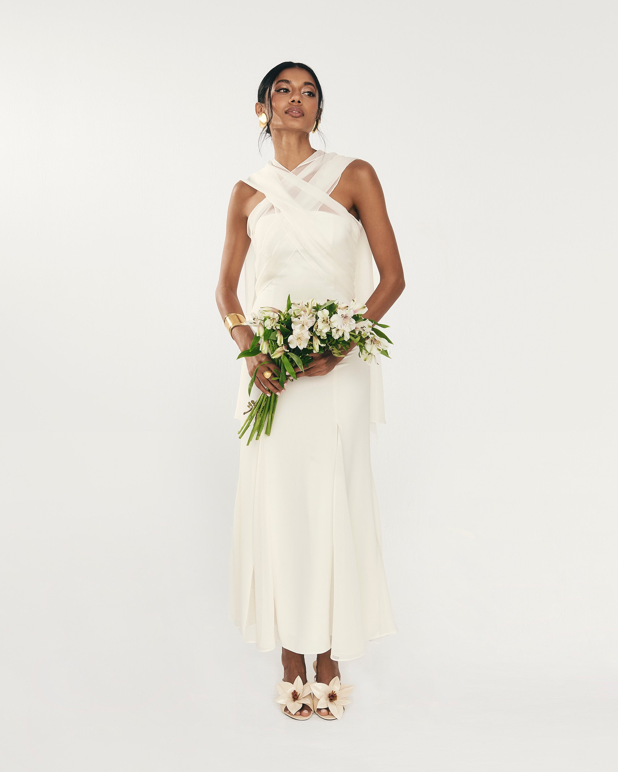 Julieta Ivory Dress
