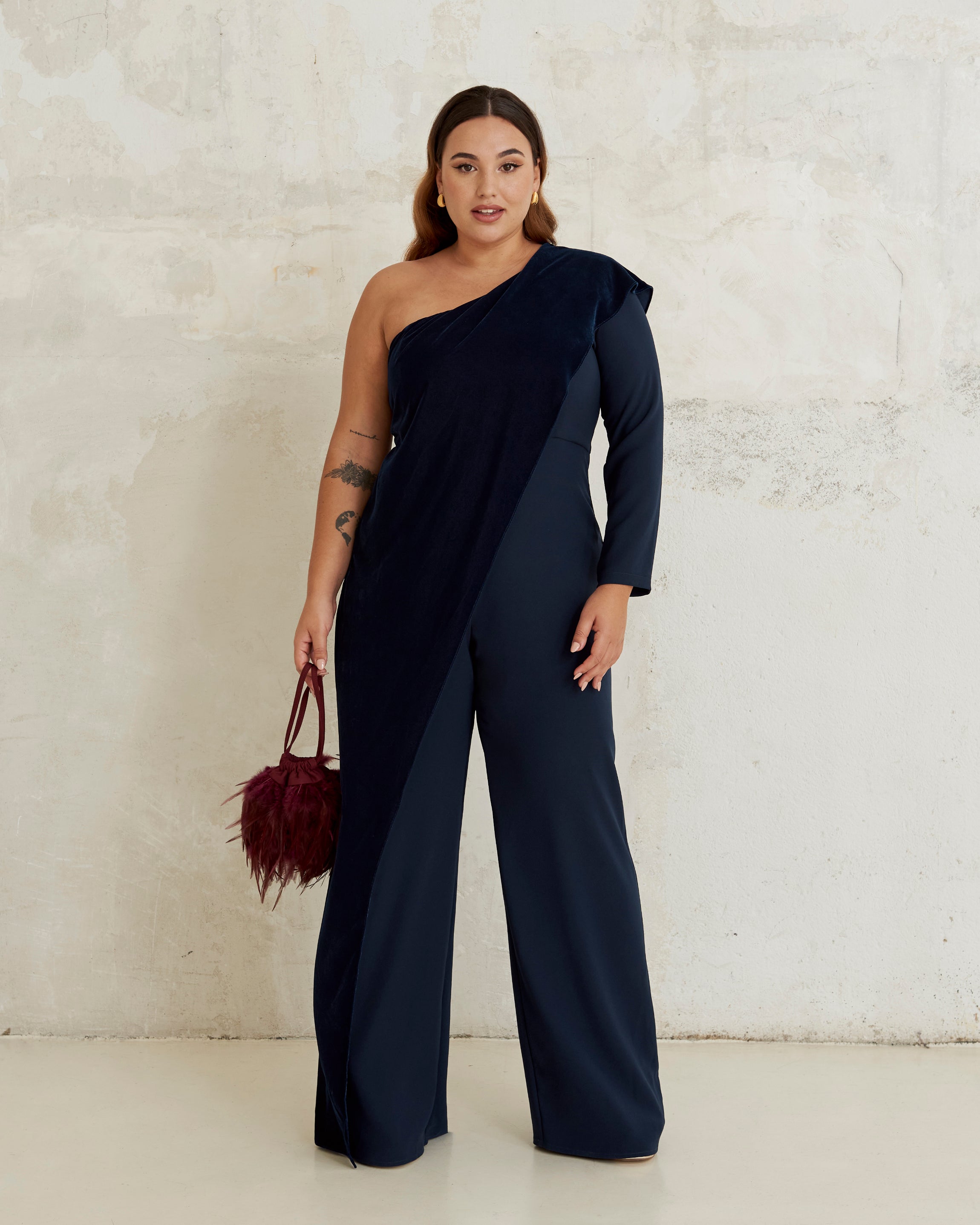 Serata Blue Jumpsuit