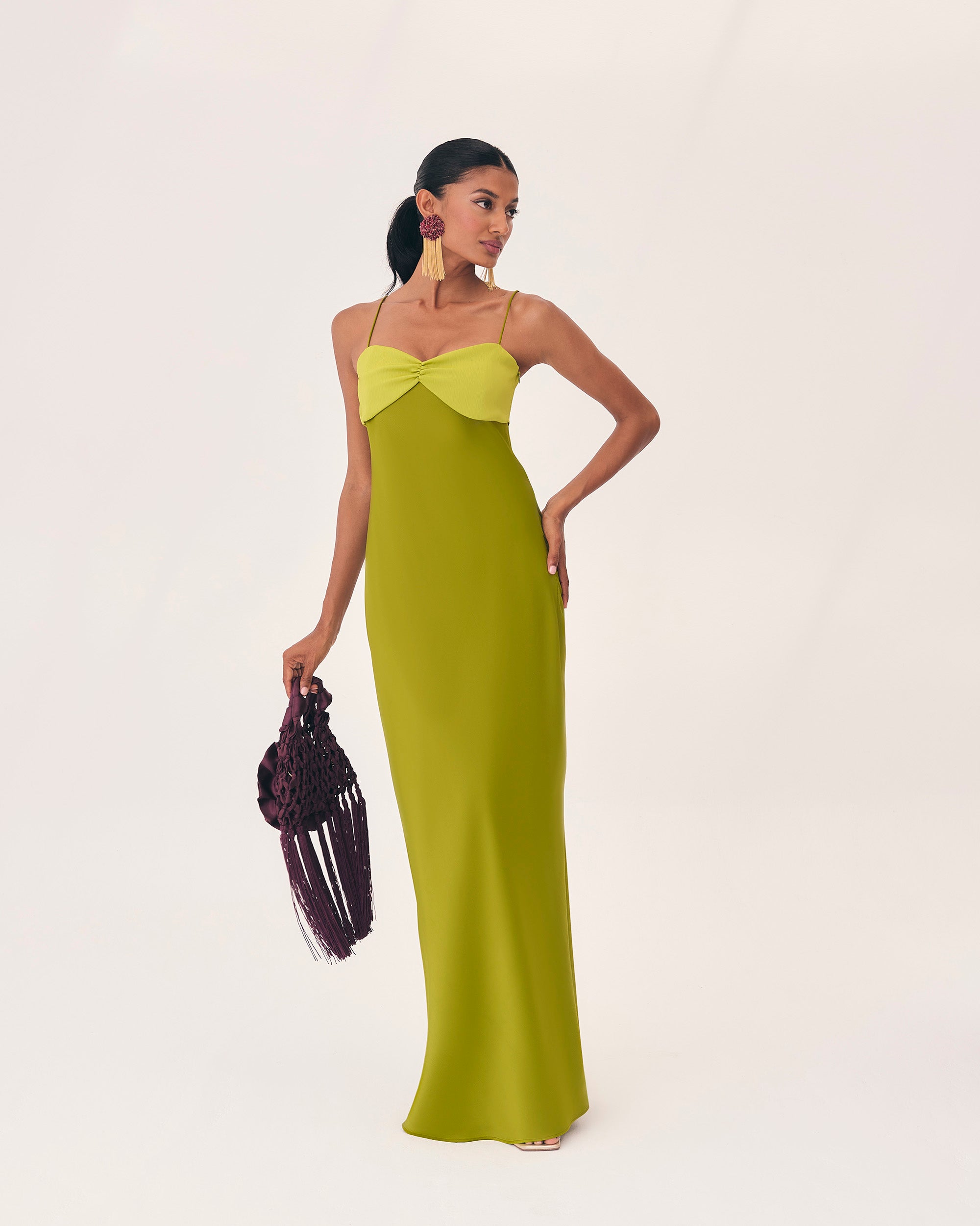 Brahma Green Dress