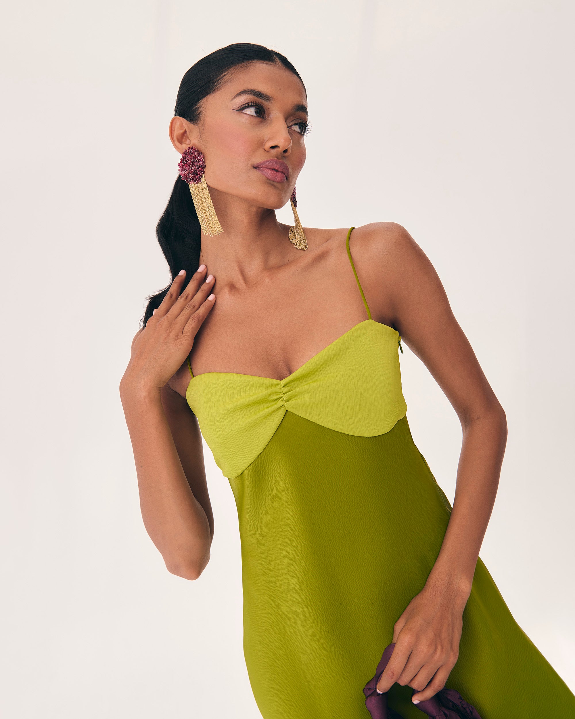 Brahma Green Dress