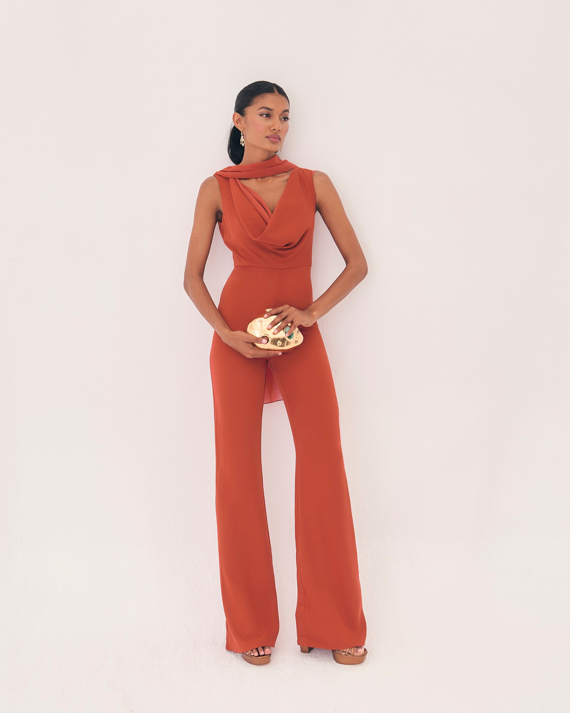 Rabat Terracotta Jumpsuit