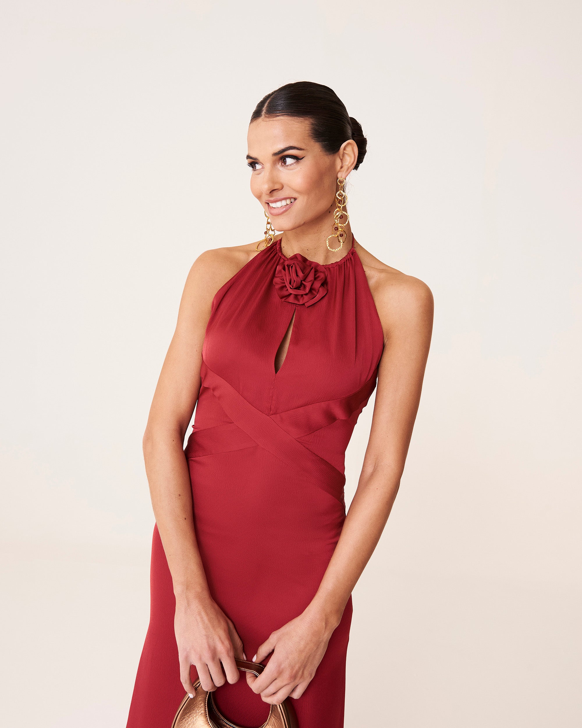 Clara Cherry Dress