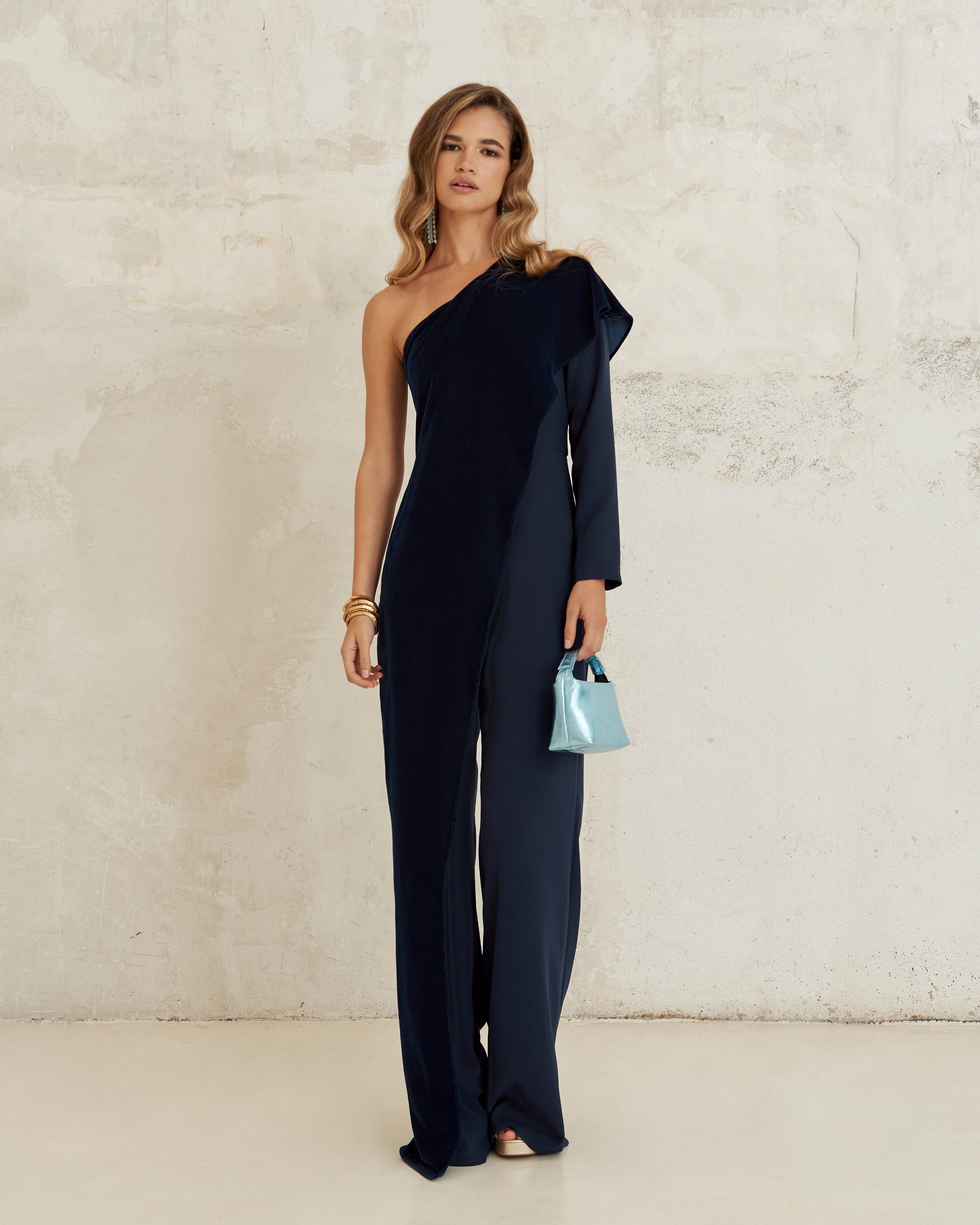 Serata Blue Jumpsuit