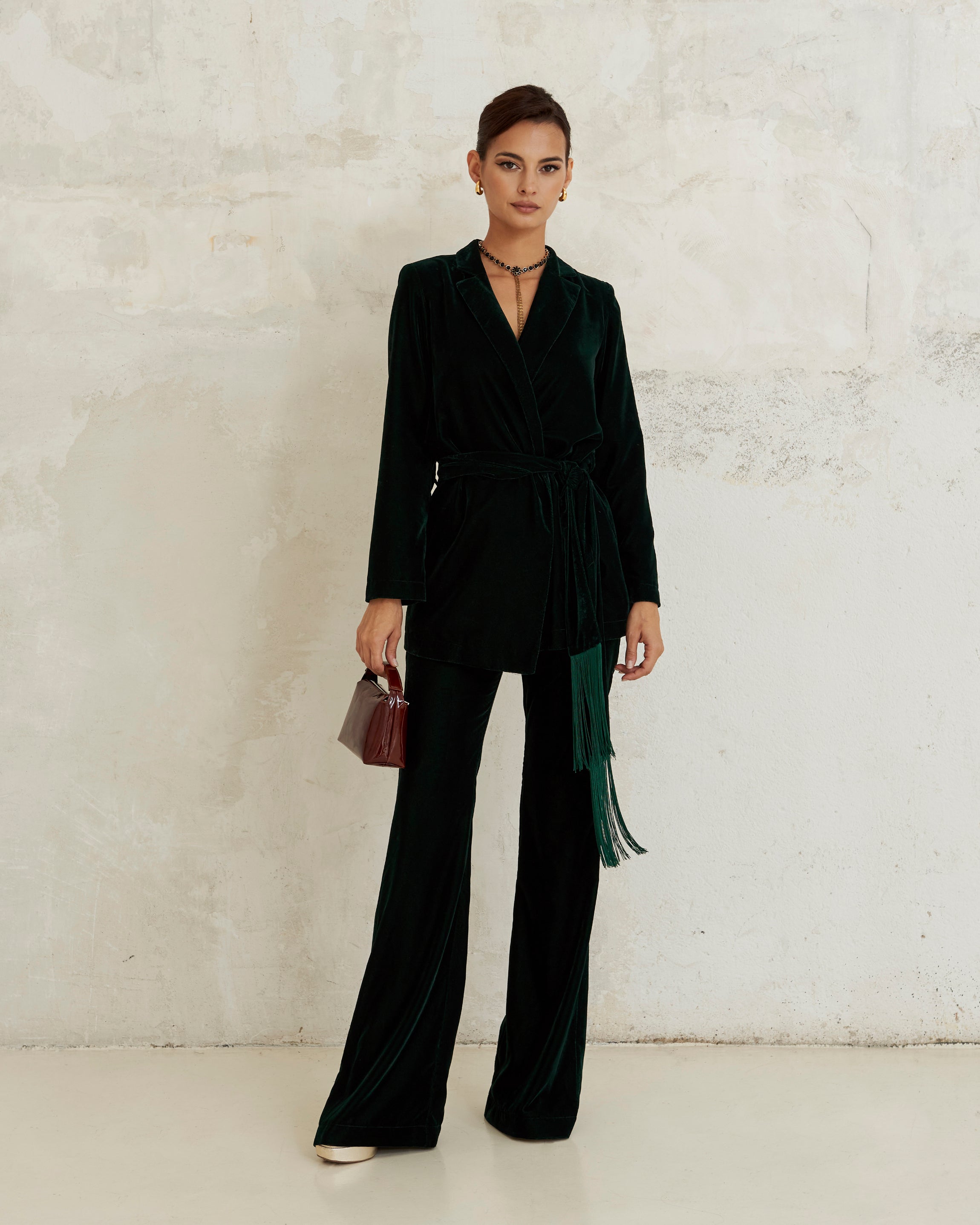 Pantalon Agatha Vert