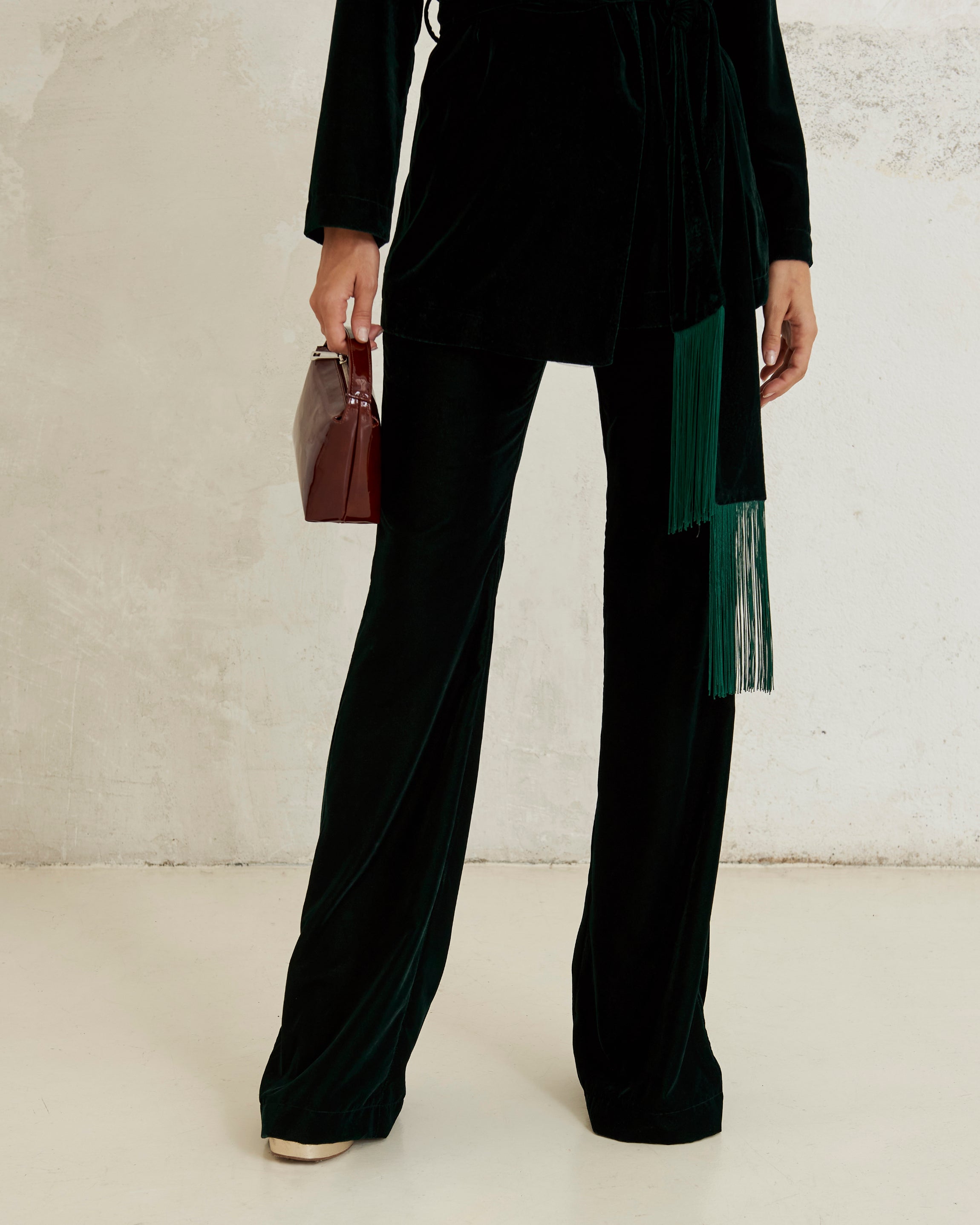 Pantalon Agatha Vert