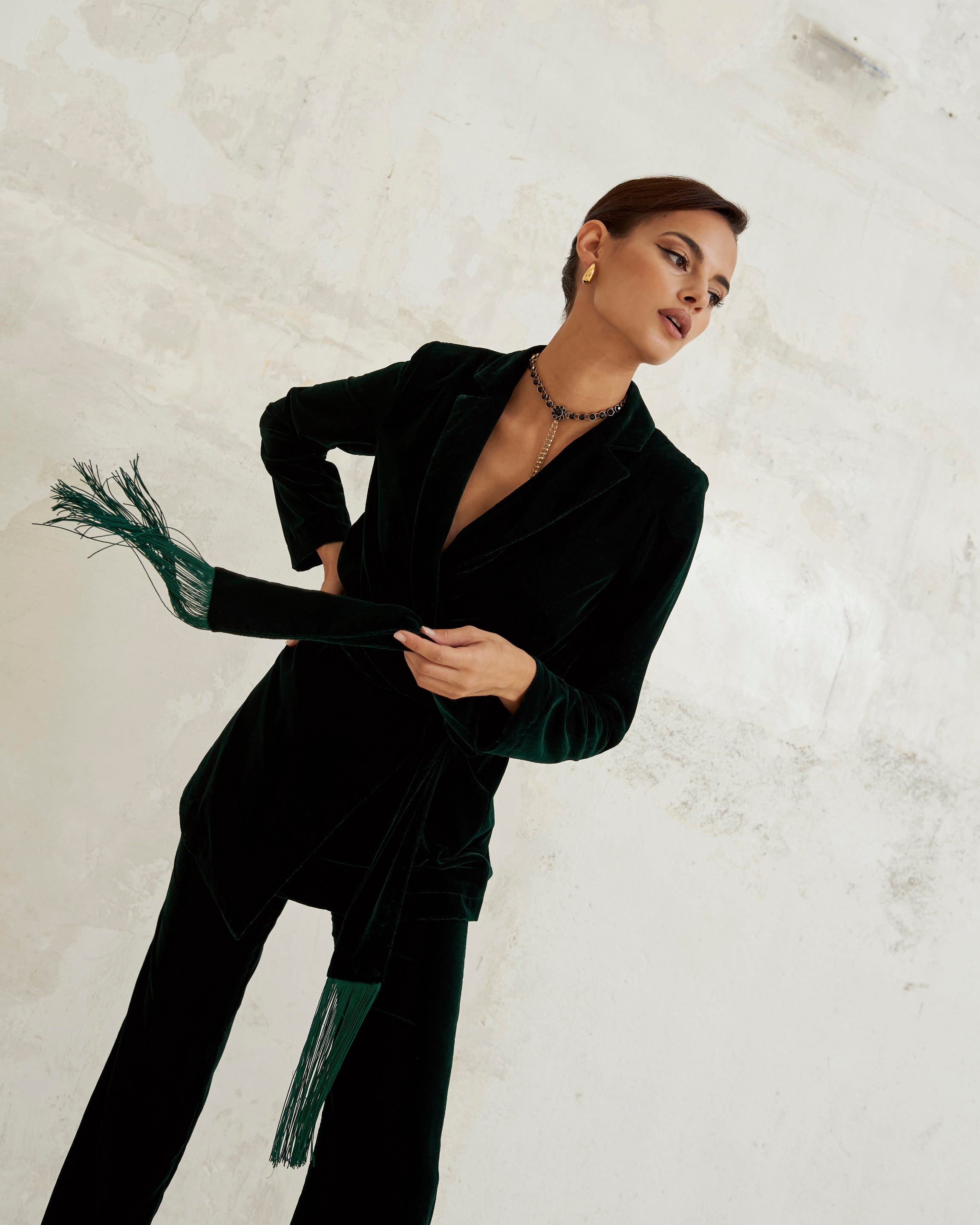 Pantalon Agatha Vert
