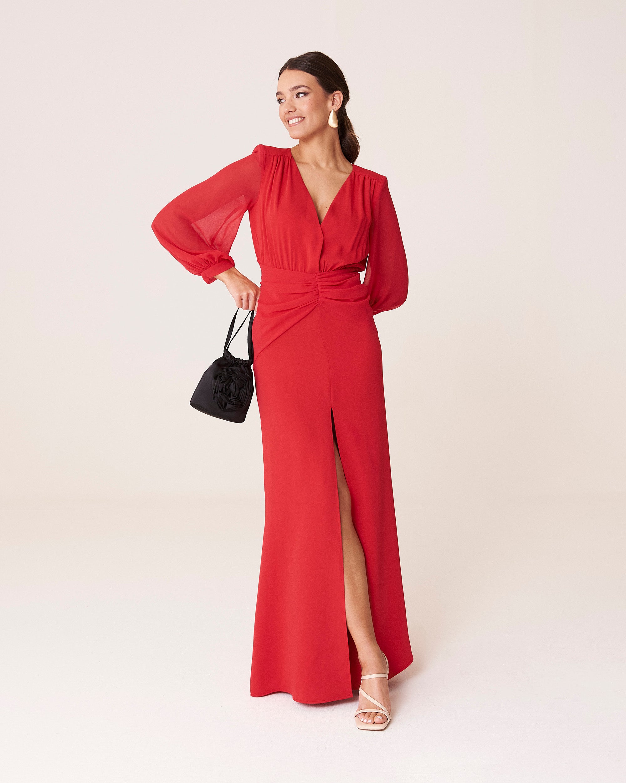 Idina Red Dress