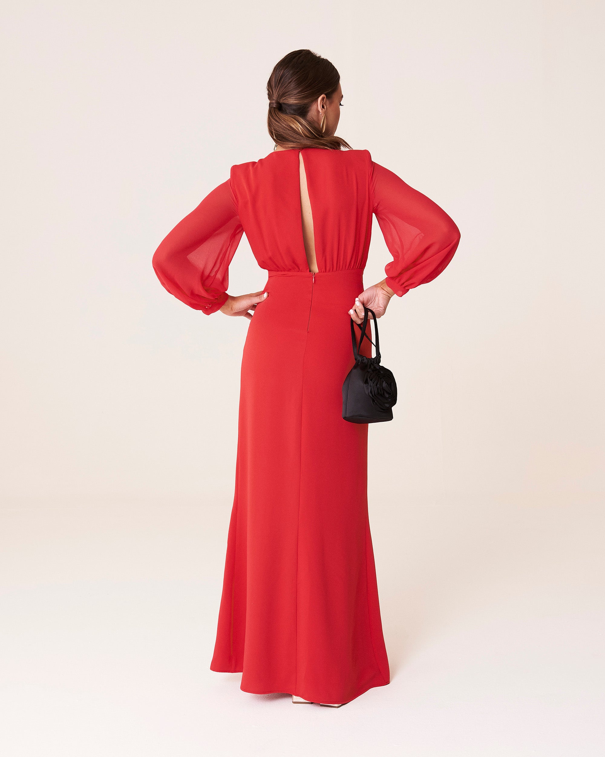 Idina Red Dress
