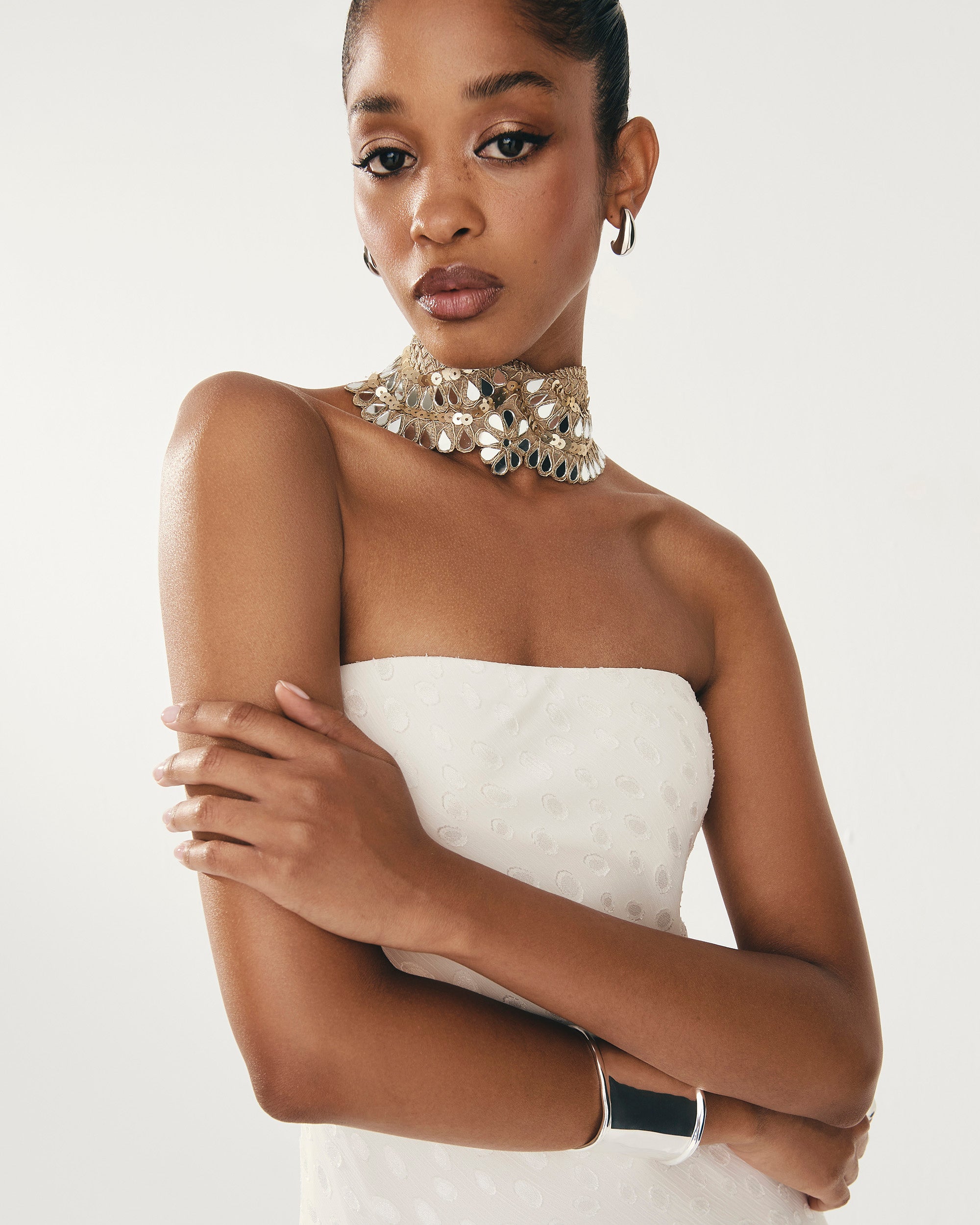 Orfila Dress Ivory
