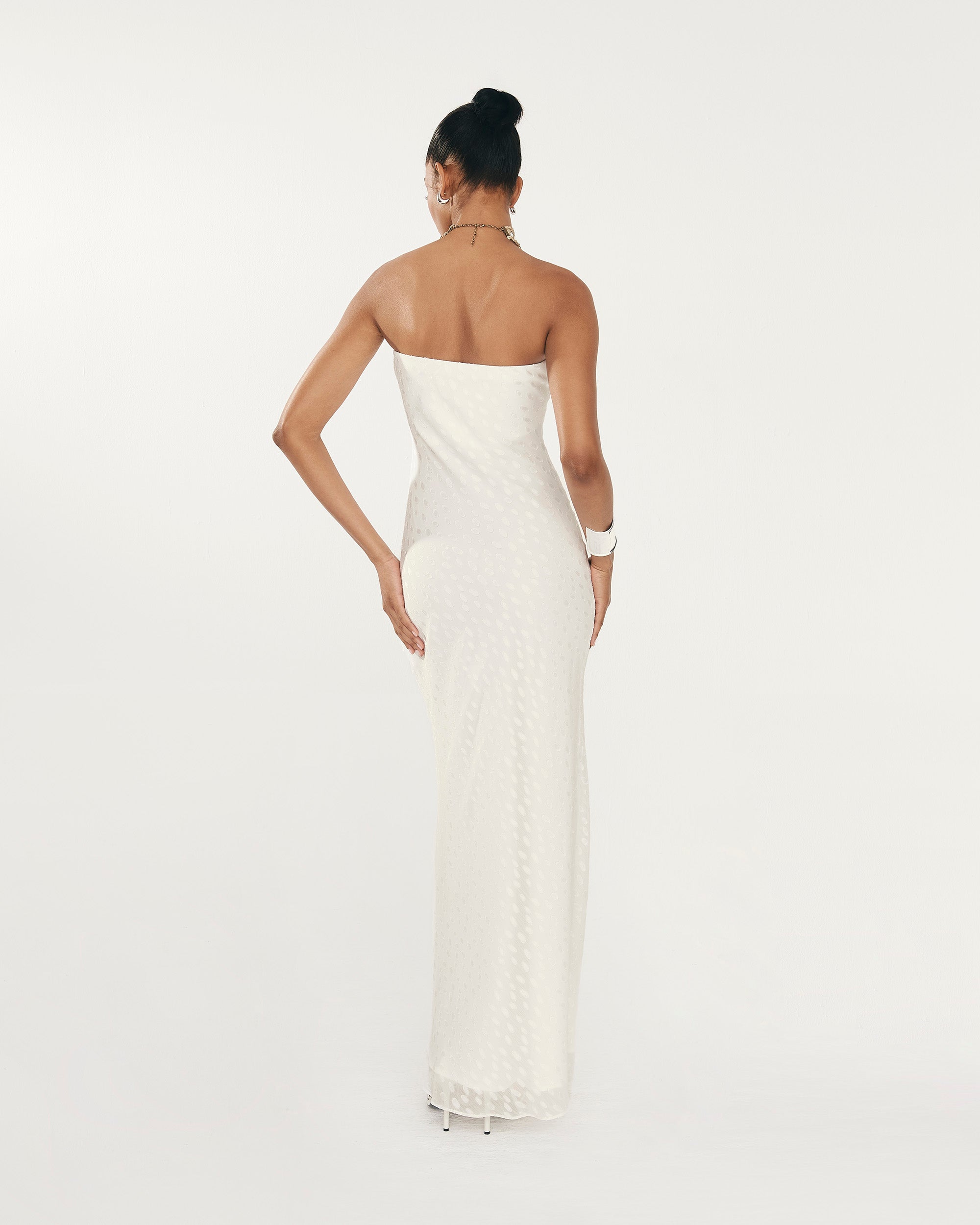 Orfila Dress Ivory