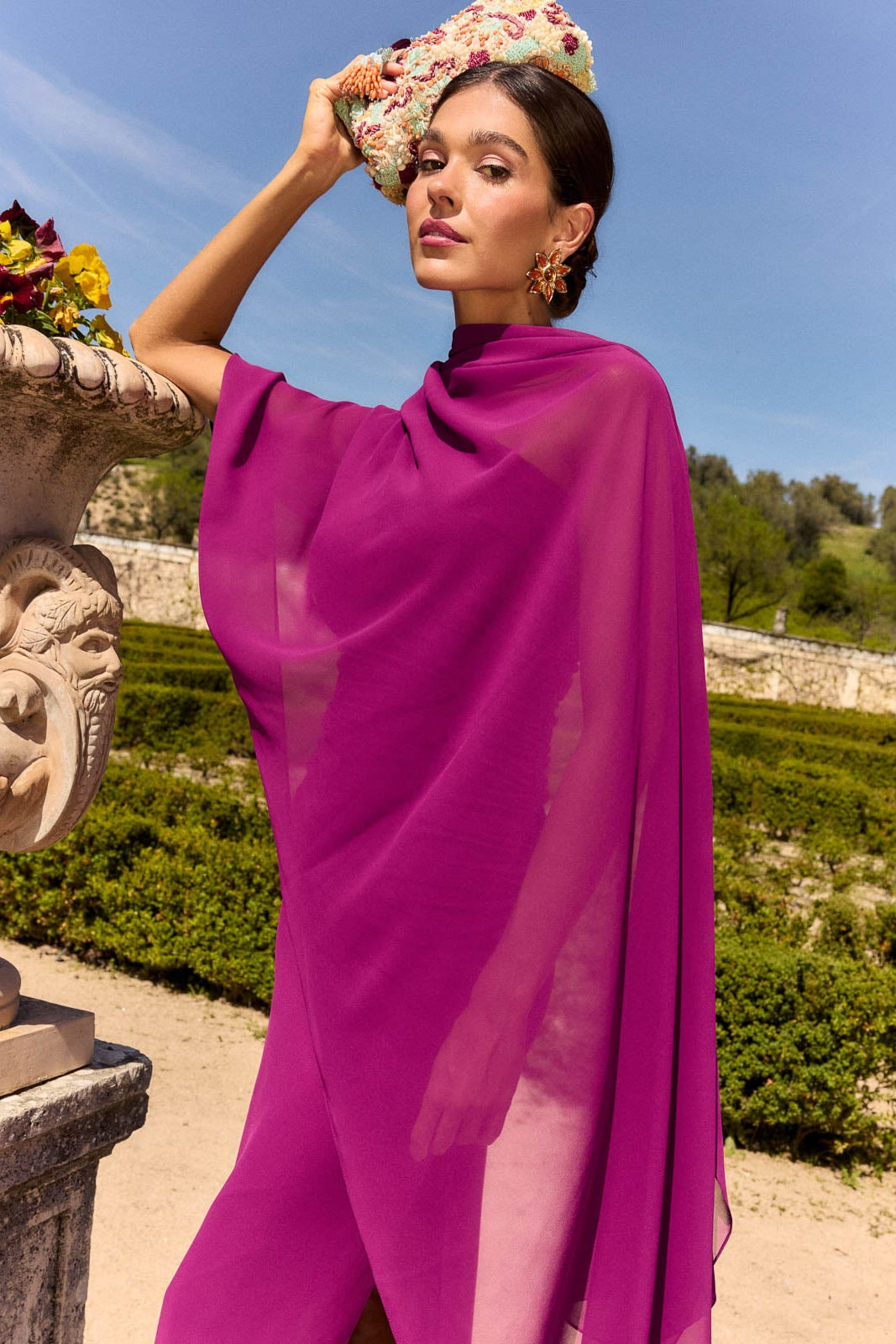 Tosca Plum Shawl