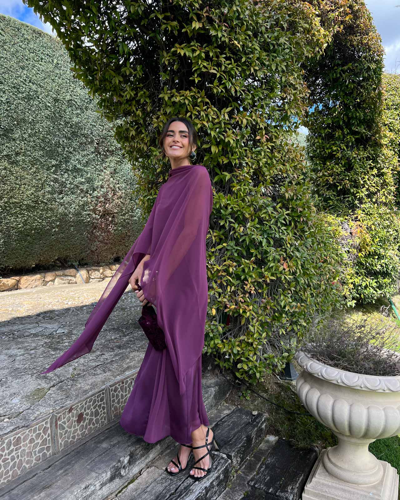 Tosca Purple Shawl