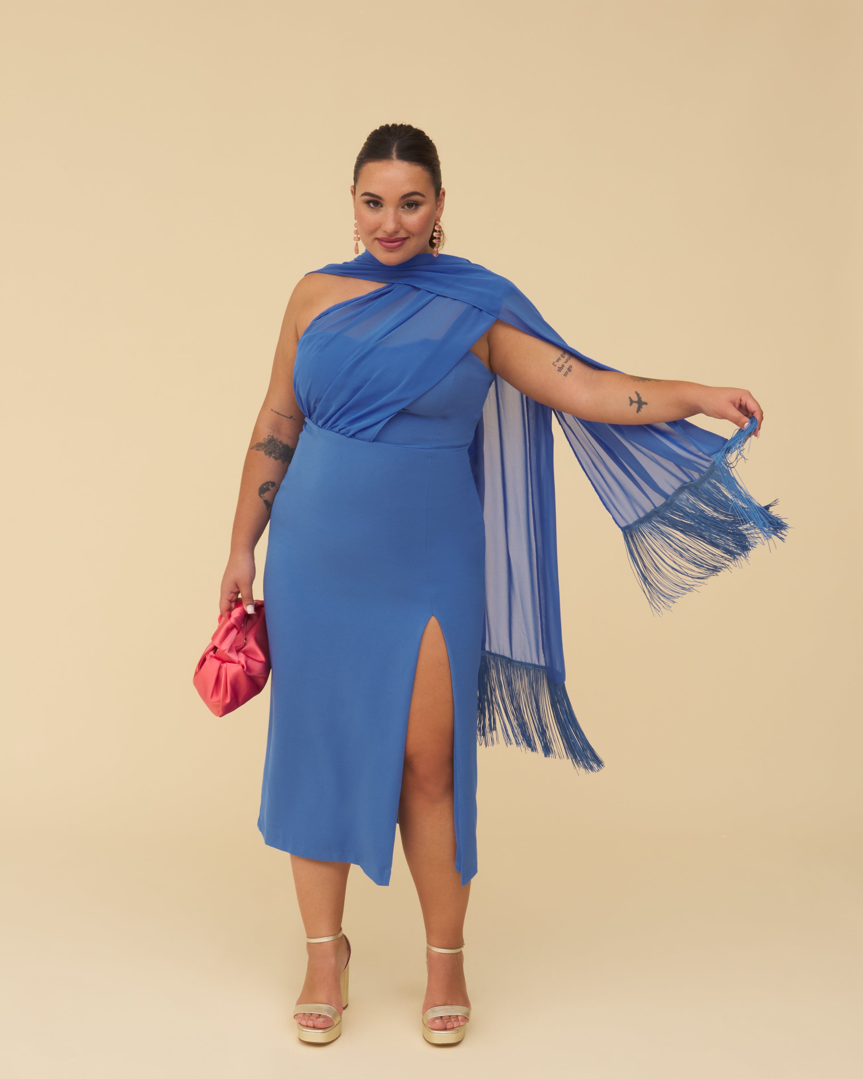 Lyretta Blue Dress