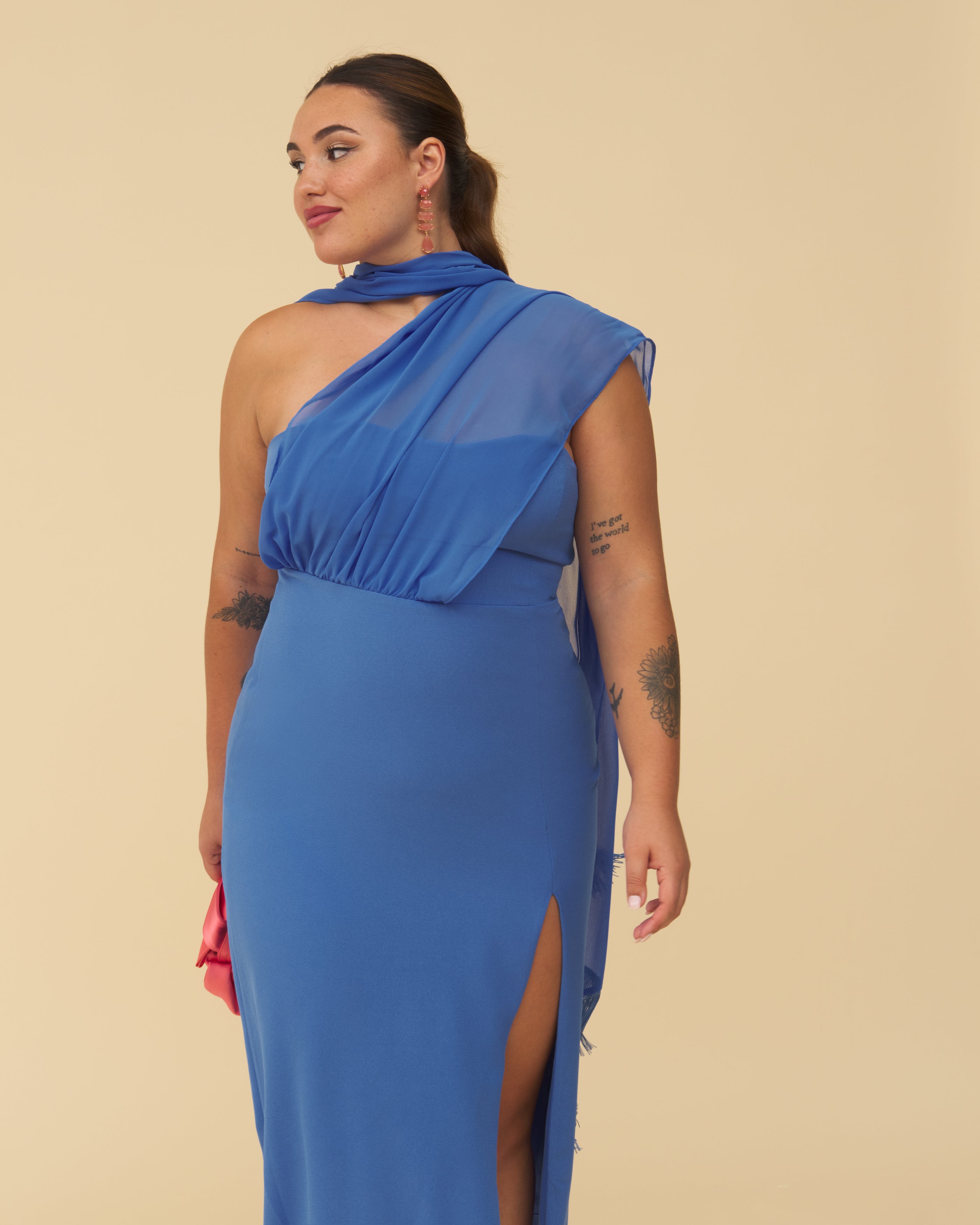 Lyretta Blue Dress