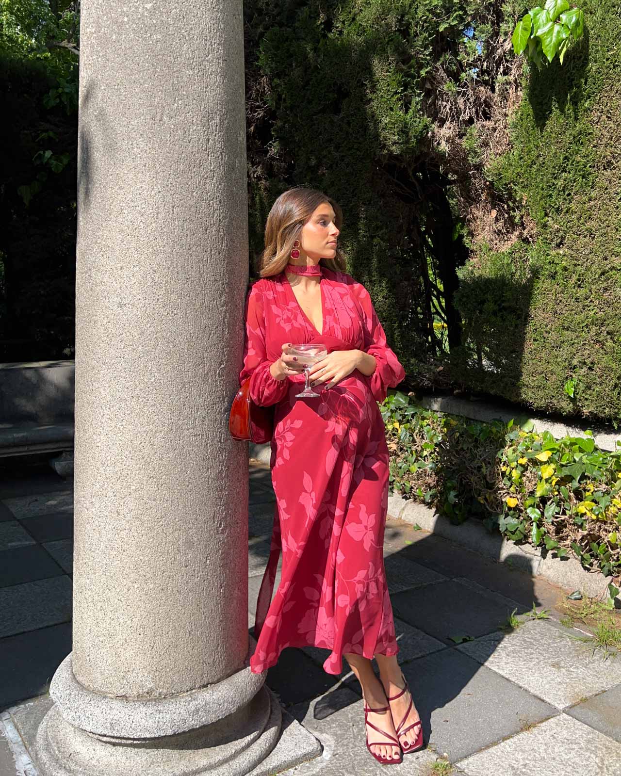 Nabuco Pink Gardenia Dress