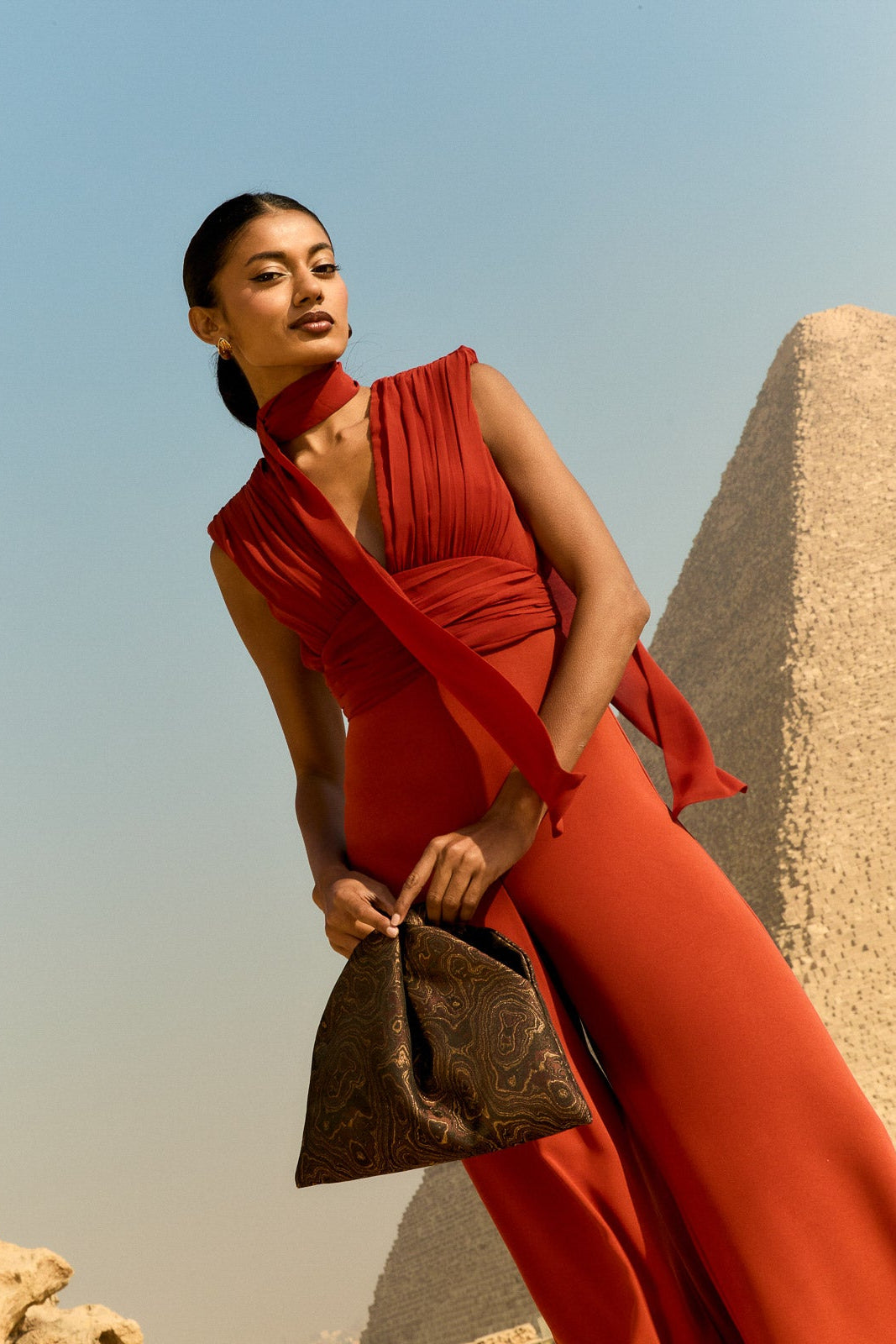 Carlot Copper Jumpsuit