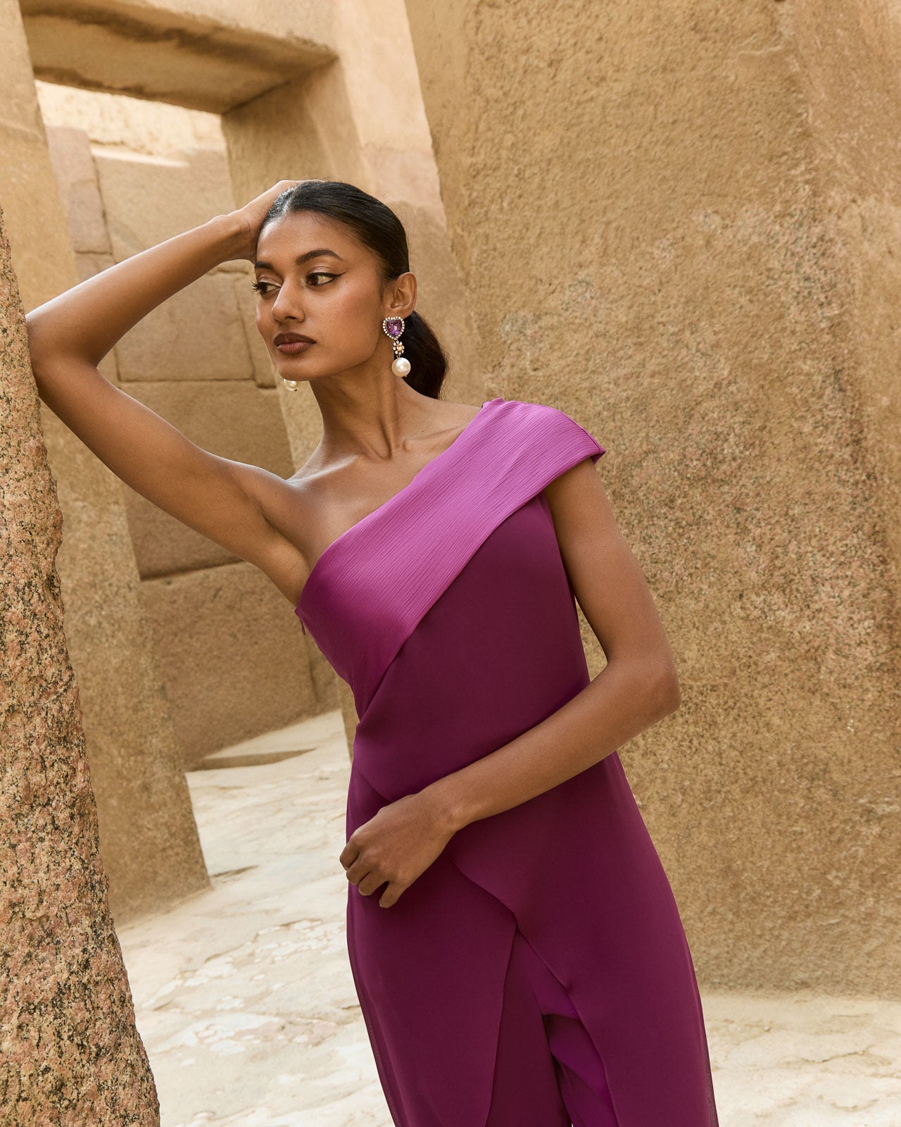 Nubia Purple Jumpsuit