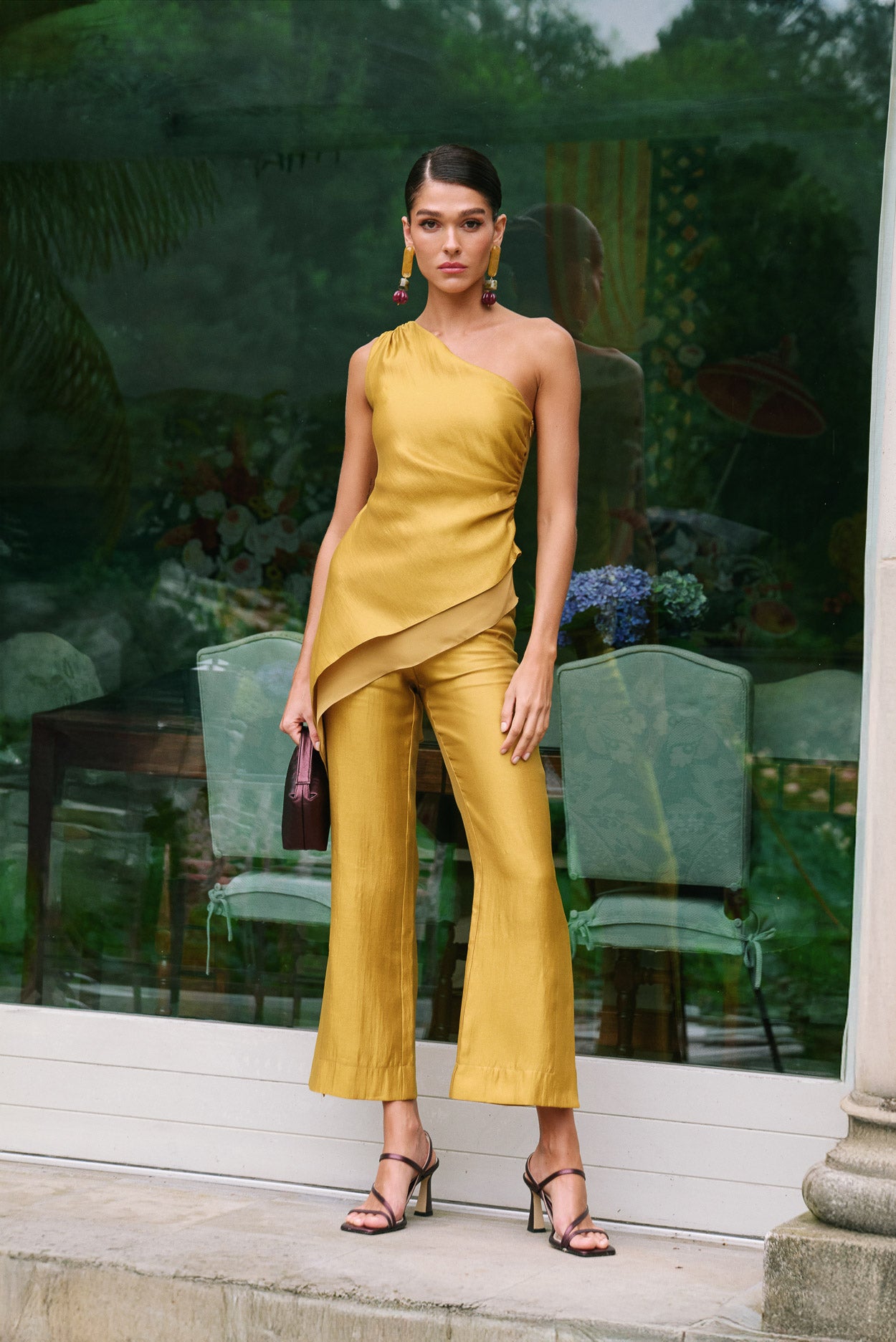 Aria Trousers Mustard
