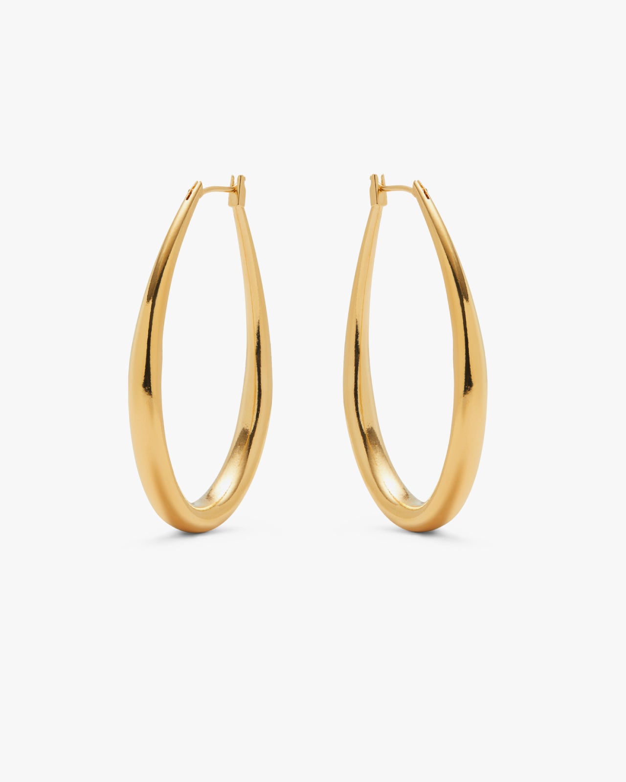 Boucles d’oreilles Janis grandes Doré de Malababa
