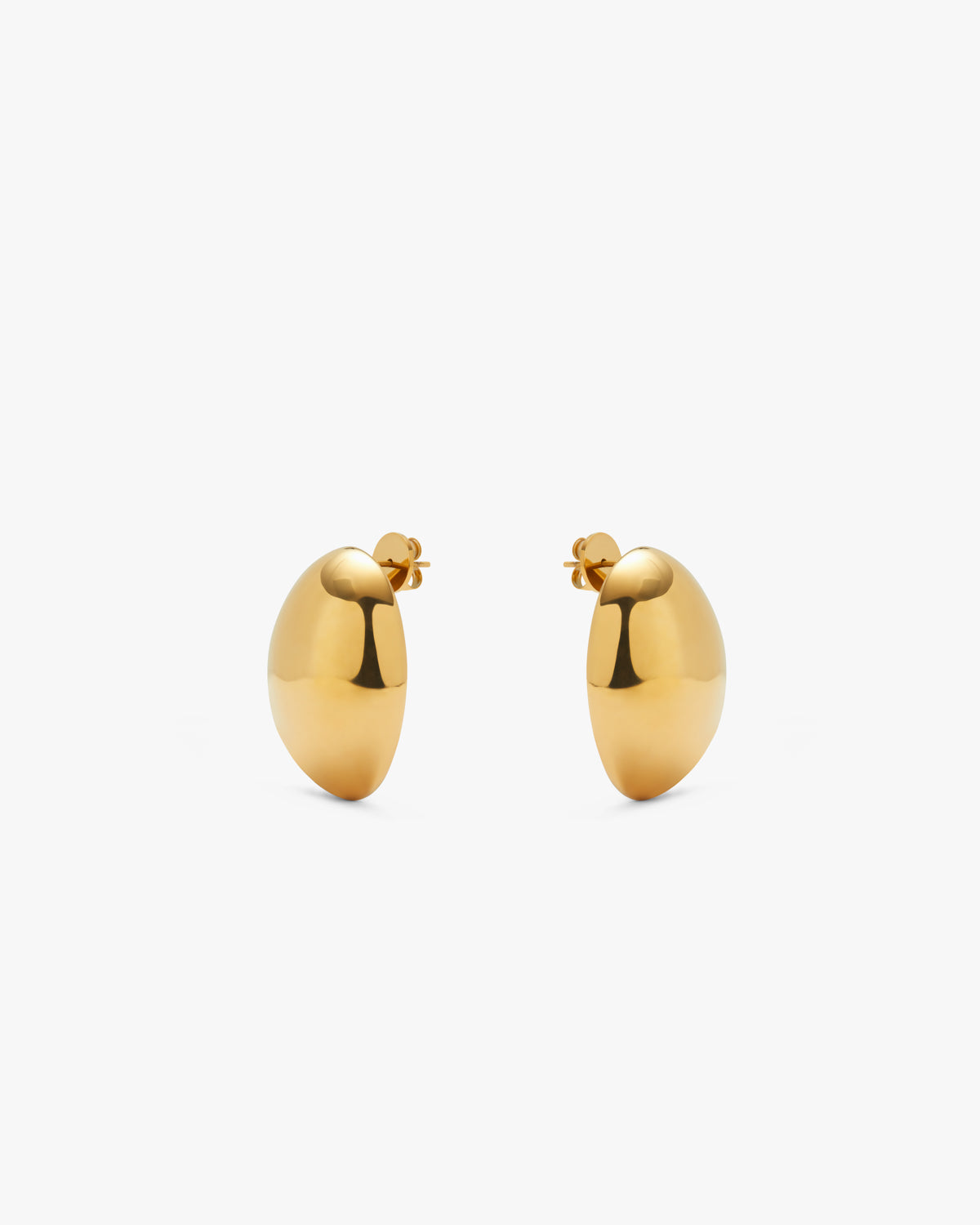 Óvalo Gold Earrings