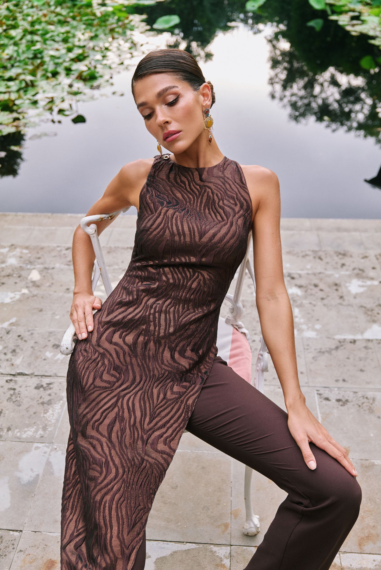 Top Góndola Brown