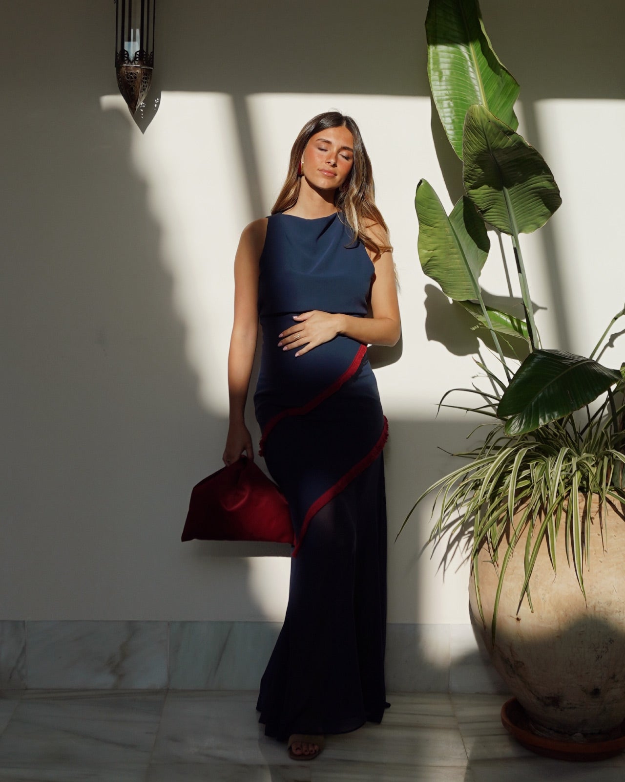 Grace Navy Dress