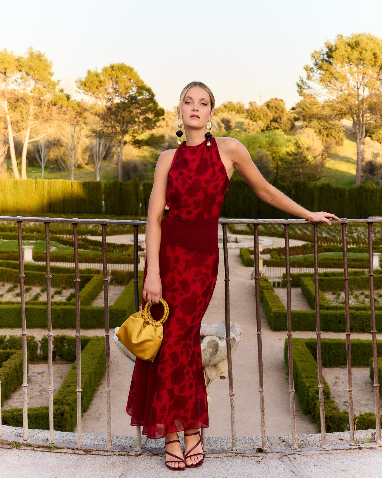 Fiorella Irapa Red Dress