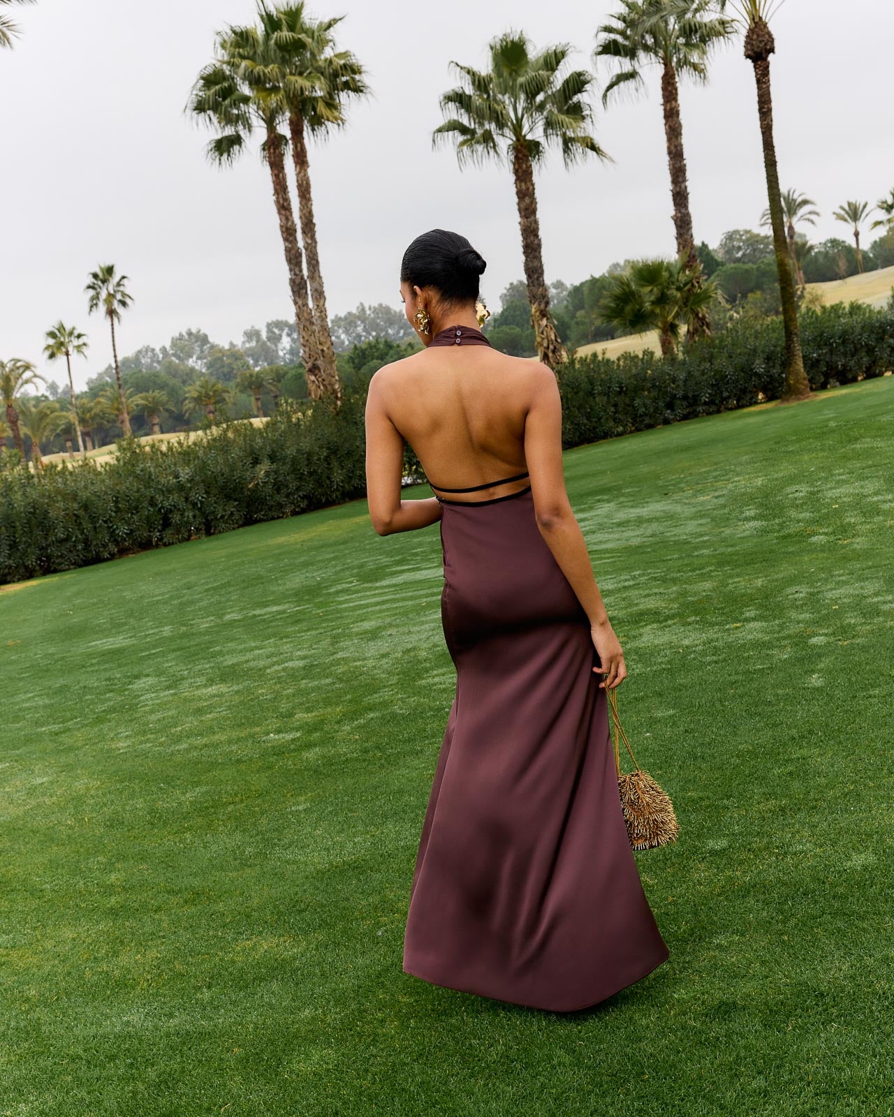 Isis Brown Dress