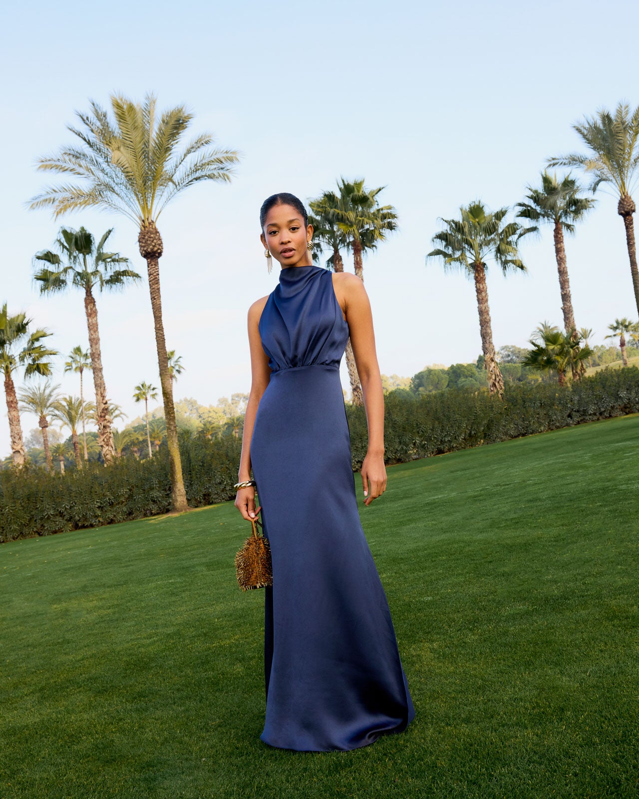 Robe Layla Bleu marine