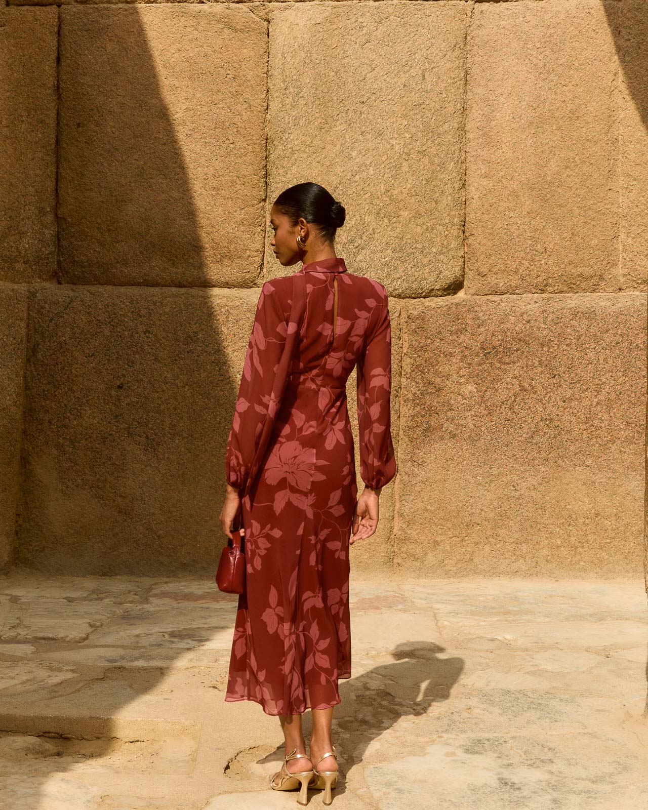 Nabuco Pink Gardenia Dress