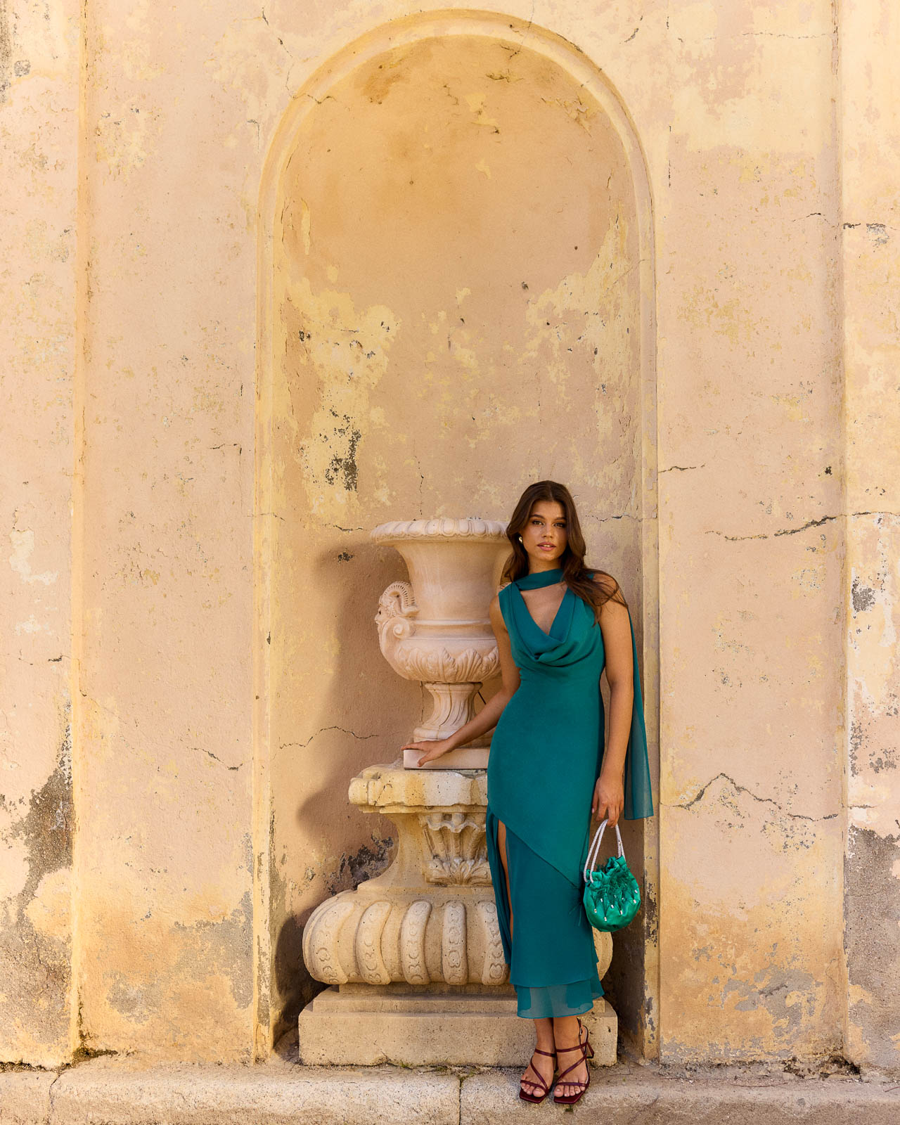 Rabat Petrol blue Dress