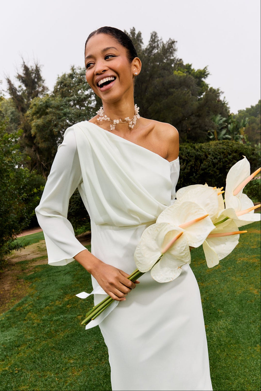 Vestido Siracusa Marfil