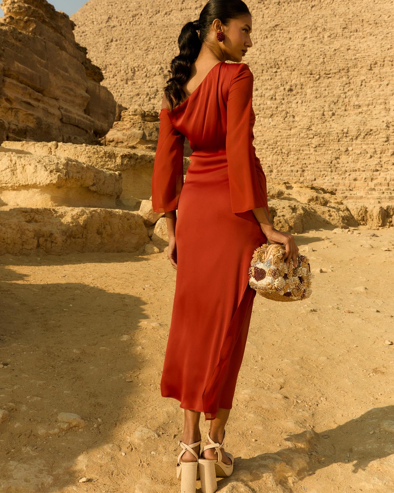 Turandot Copper Dress