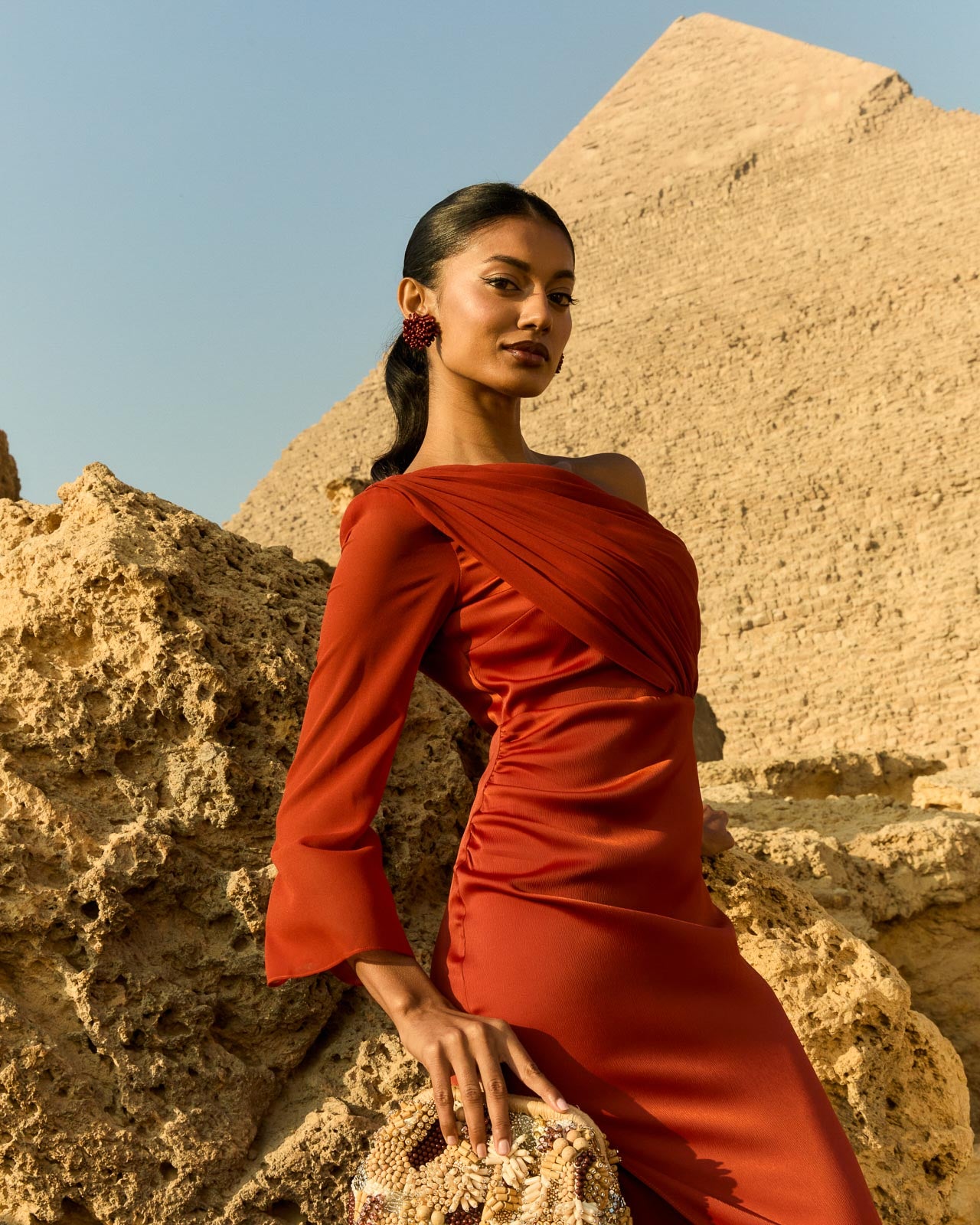 Turandot Copper Dress