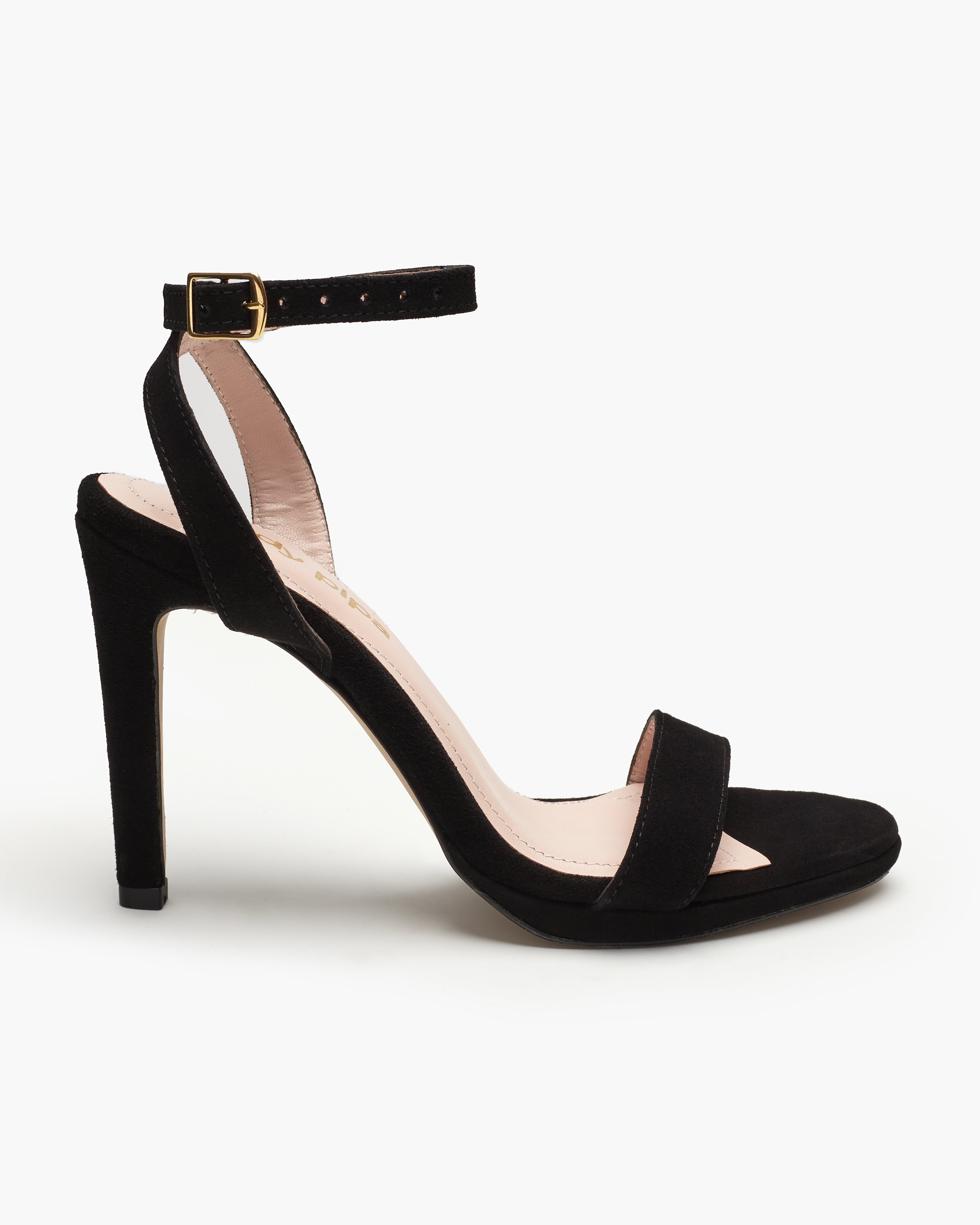 Leonie Black Sandals