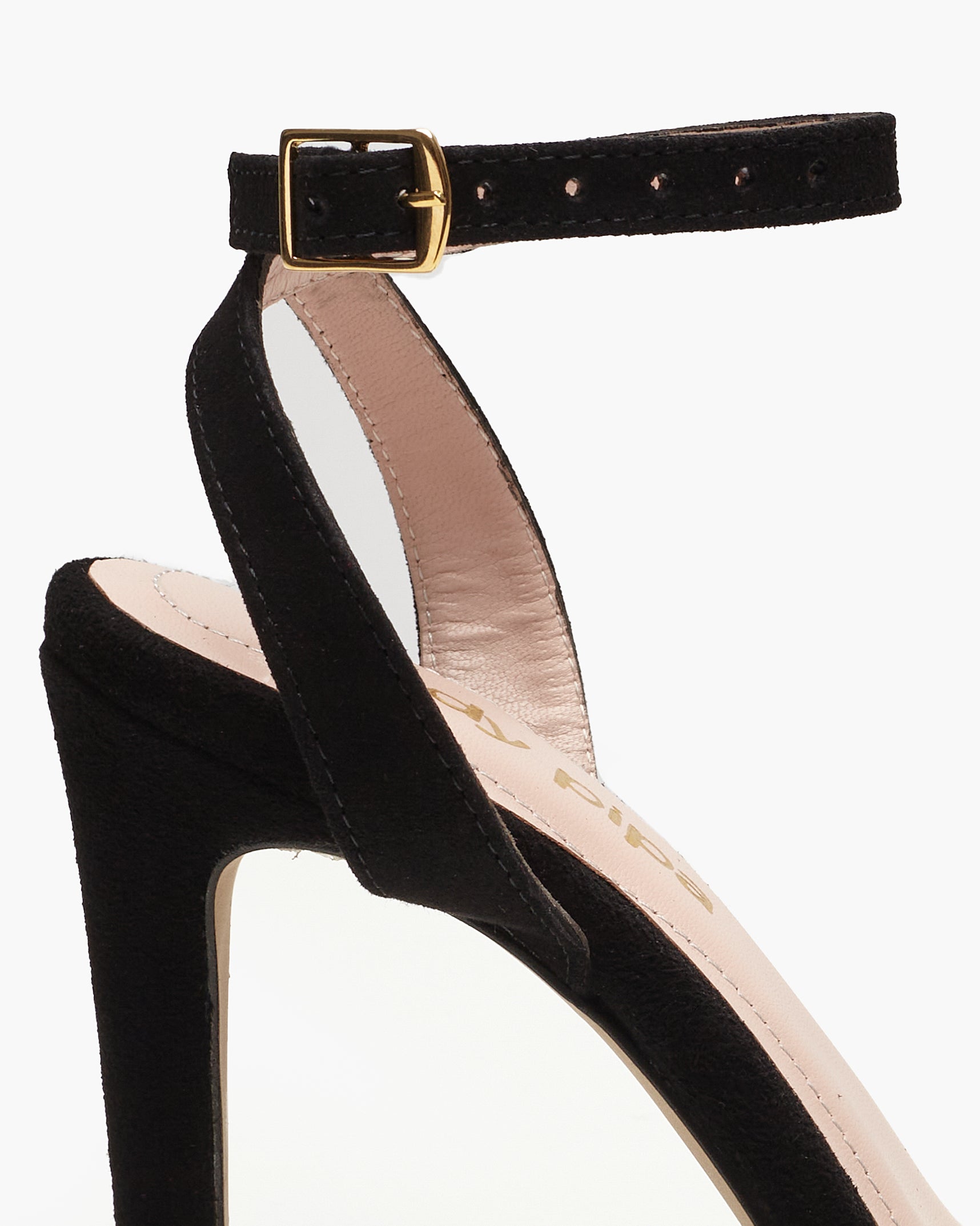 Leonie Black Sandals