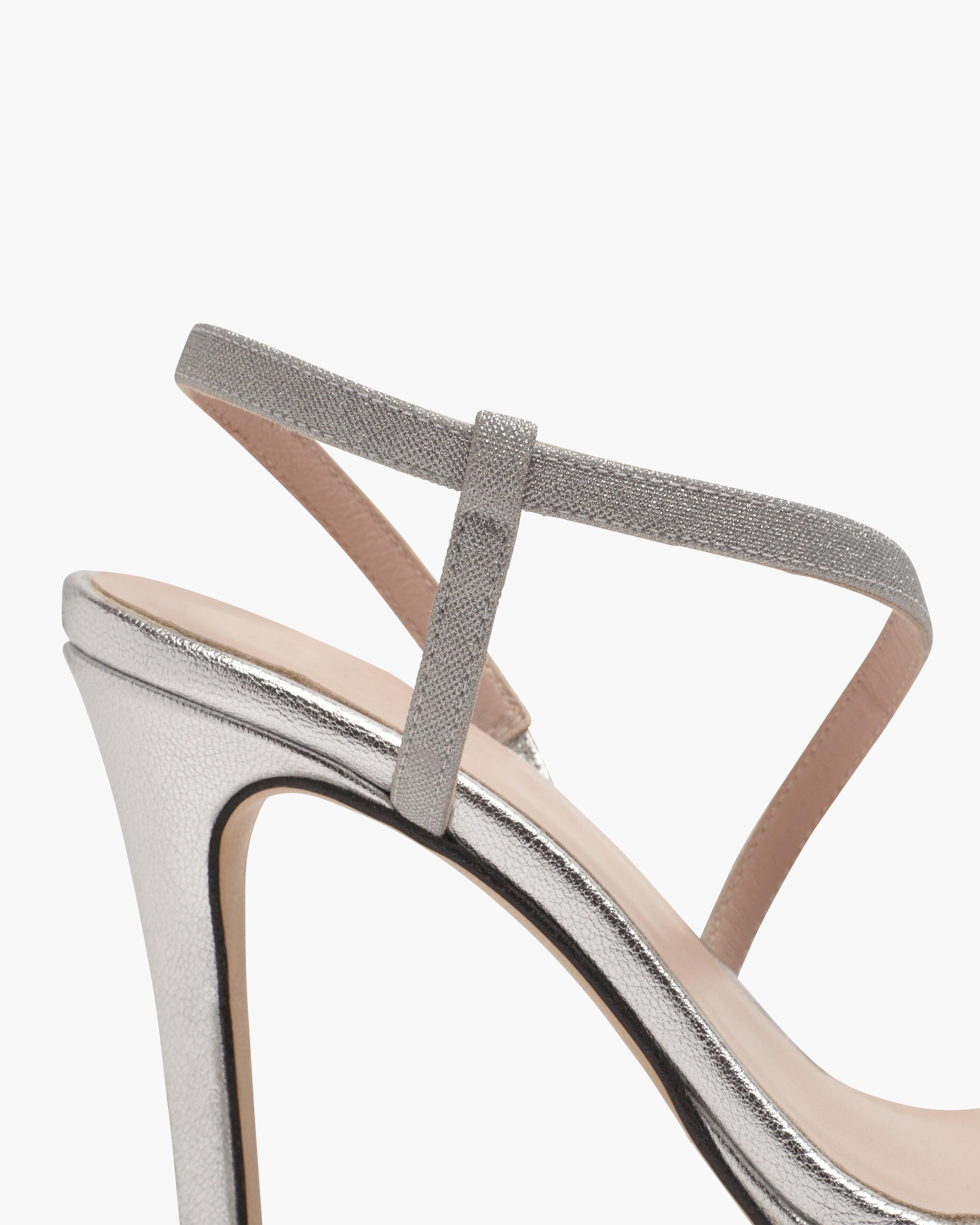 Ariel Silver Sandals