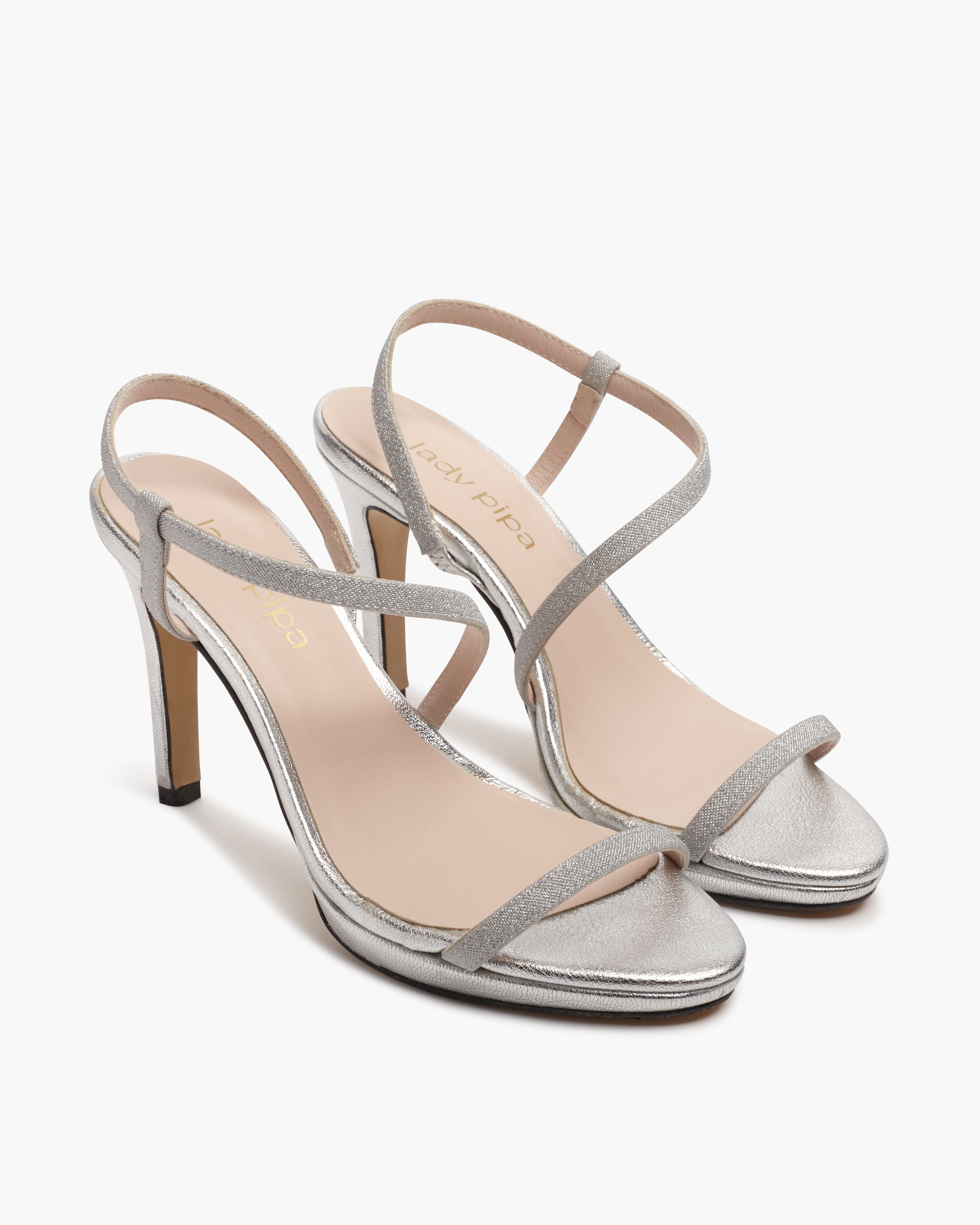 Ariel Silver Sandals