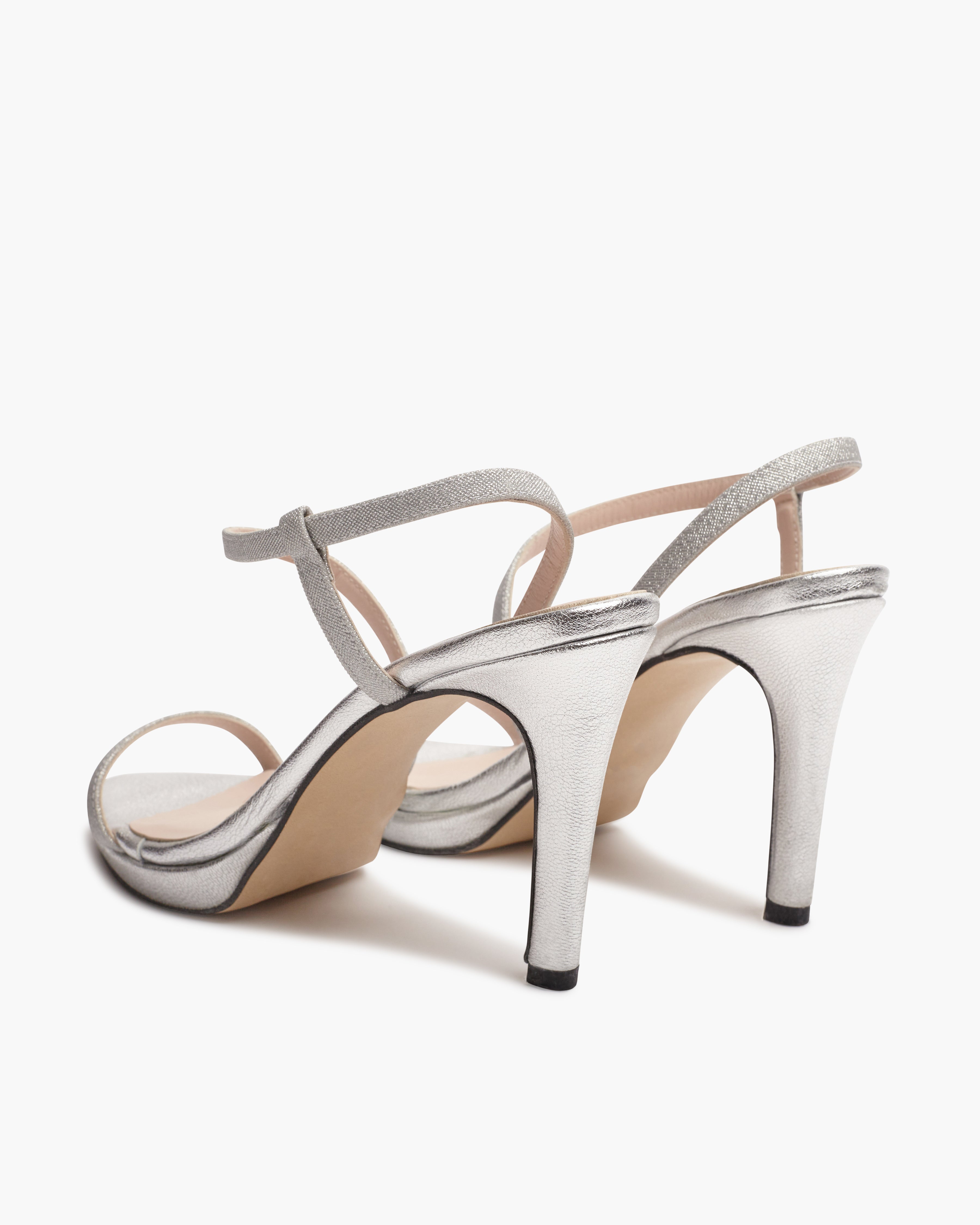 Ariel Silver Sandals