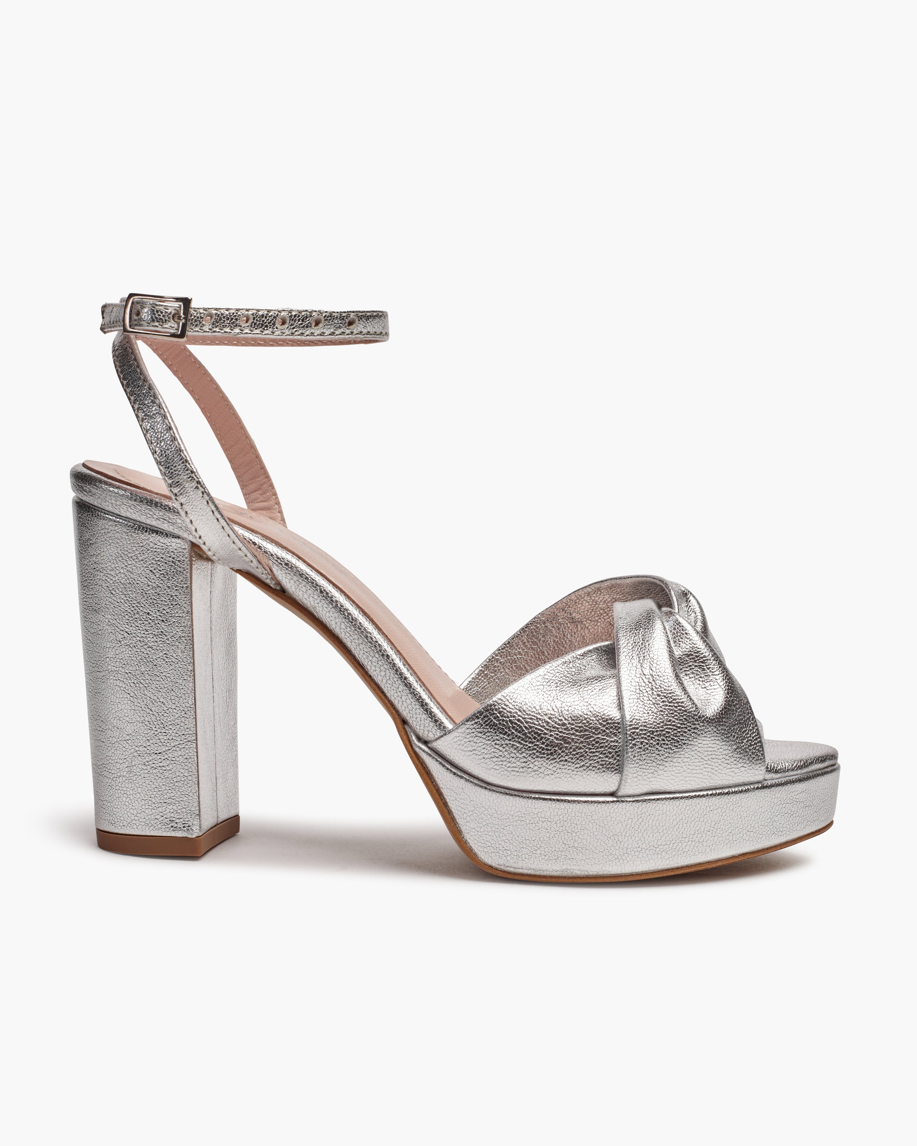 Georgia Silver Sandals