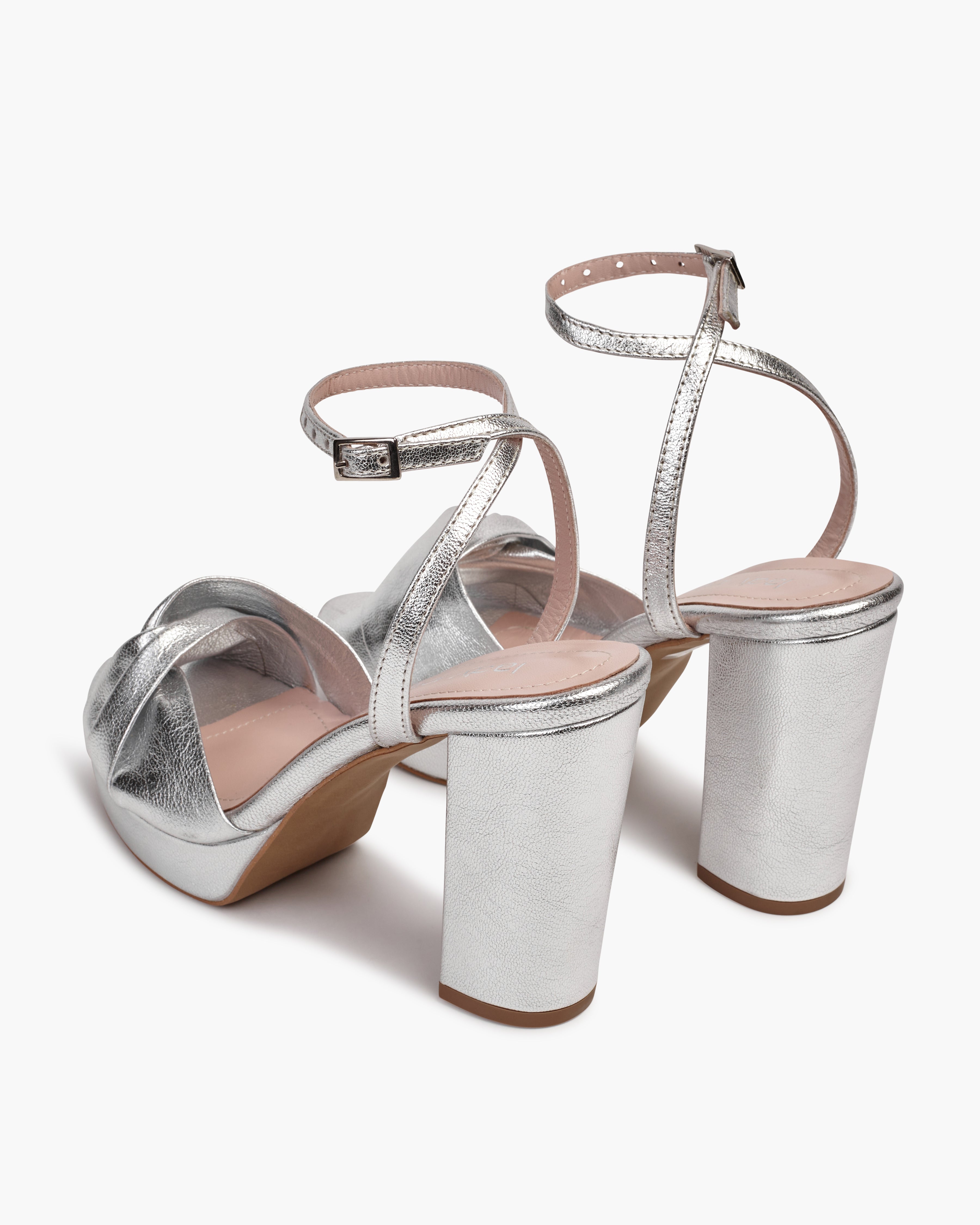Georgia Silver Sandals