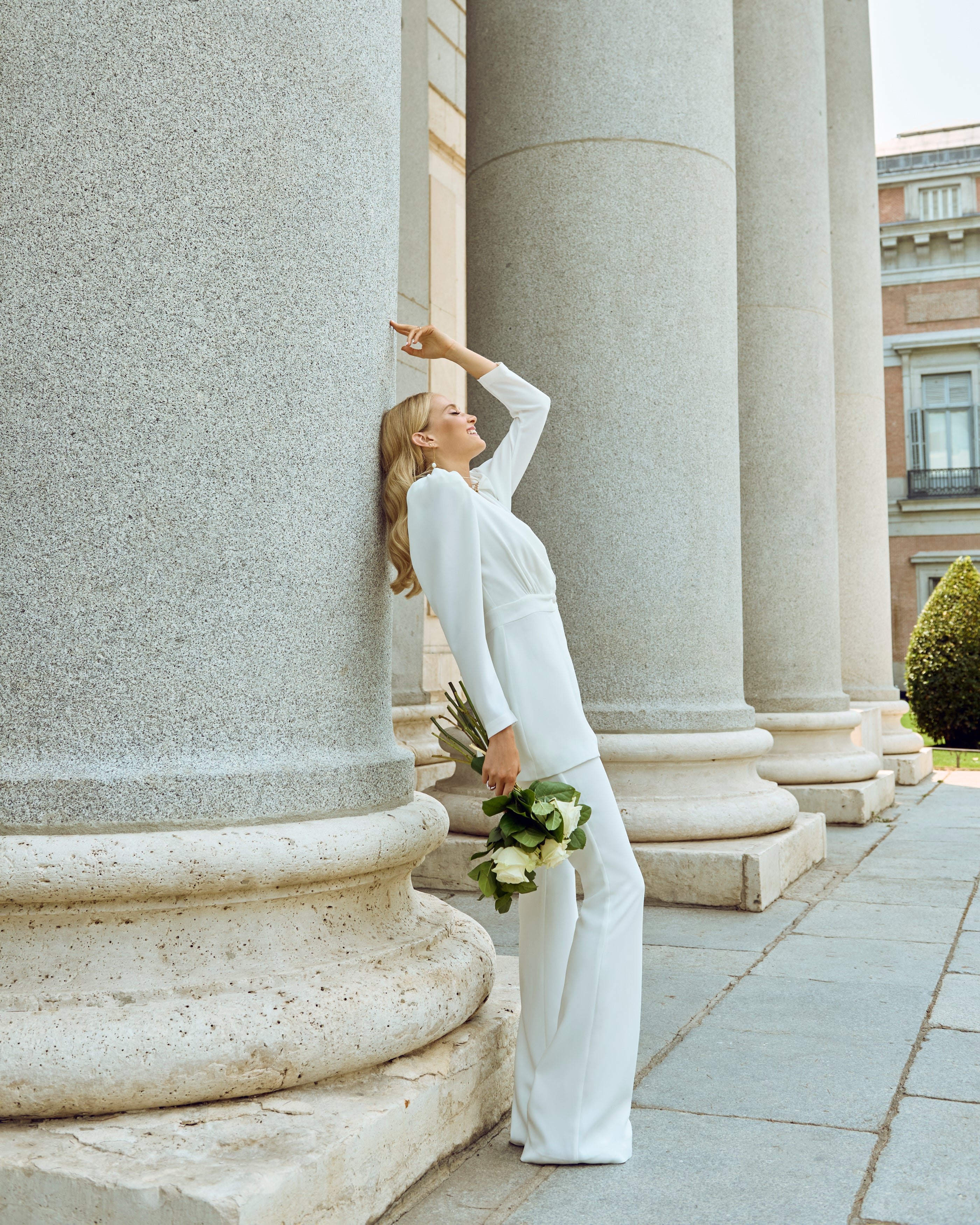 Blazer Violeta Blanc